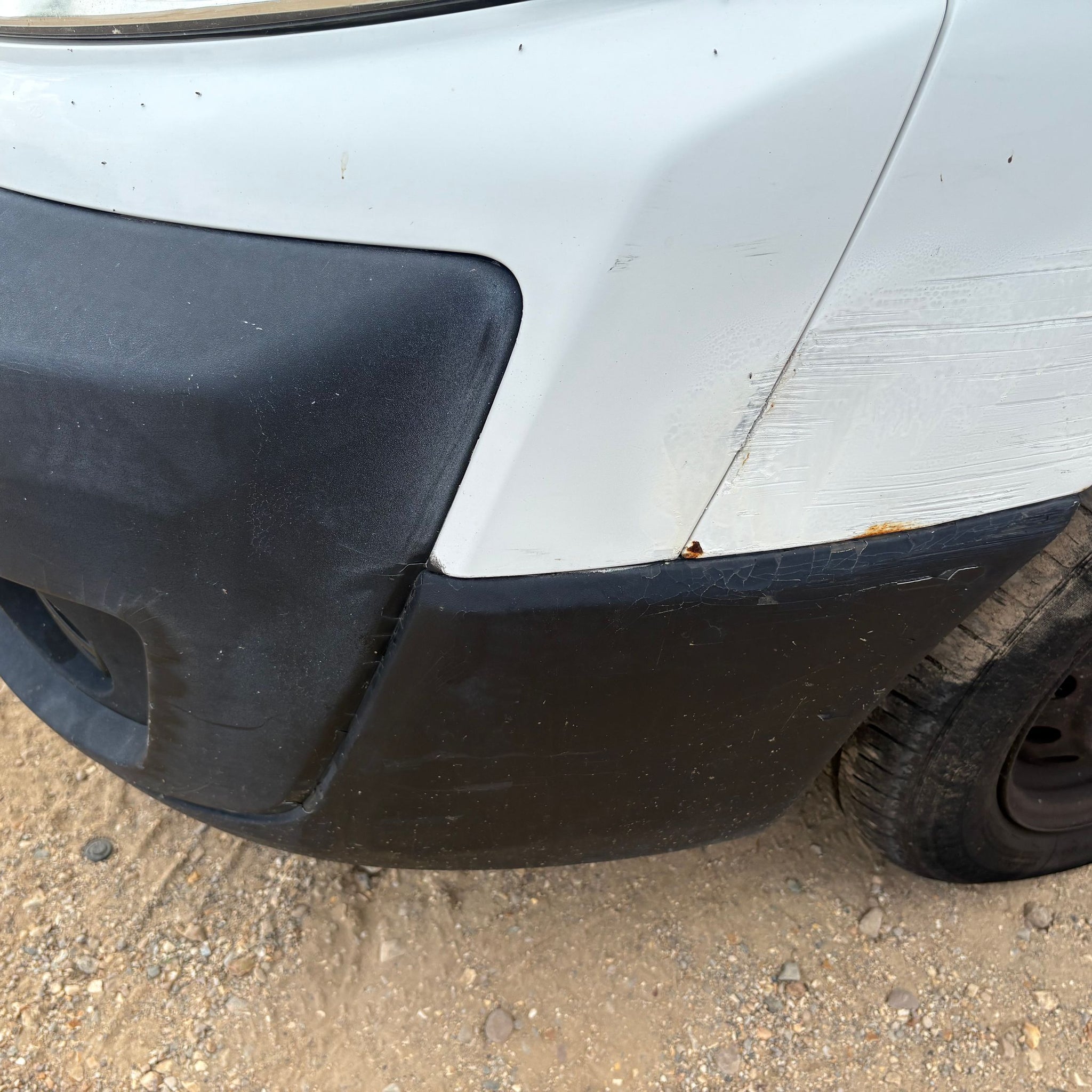 2011 CITROEN DISPATCH COMPLETE FRONT BUMPER EWP WHITE