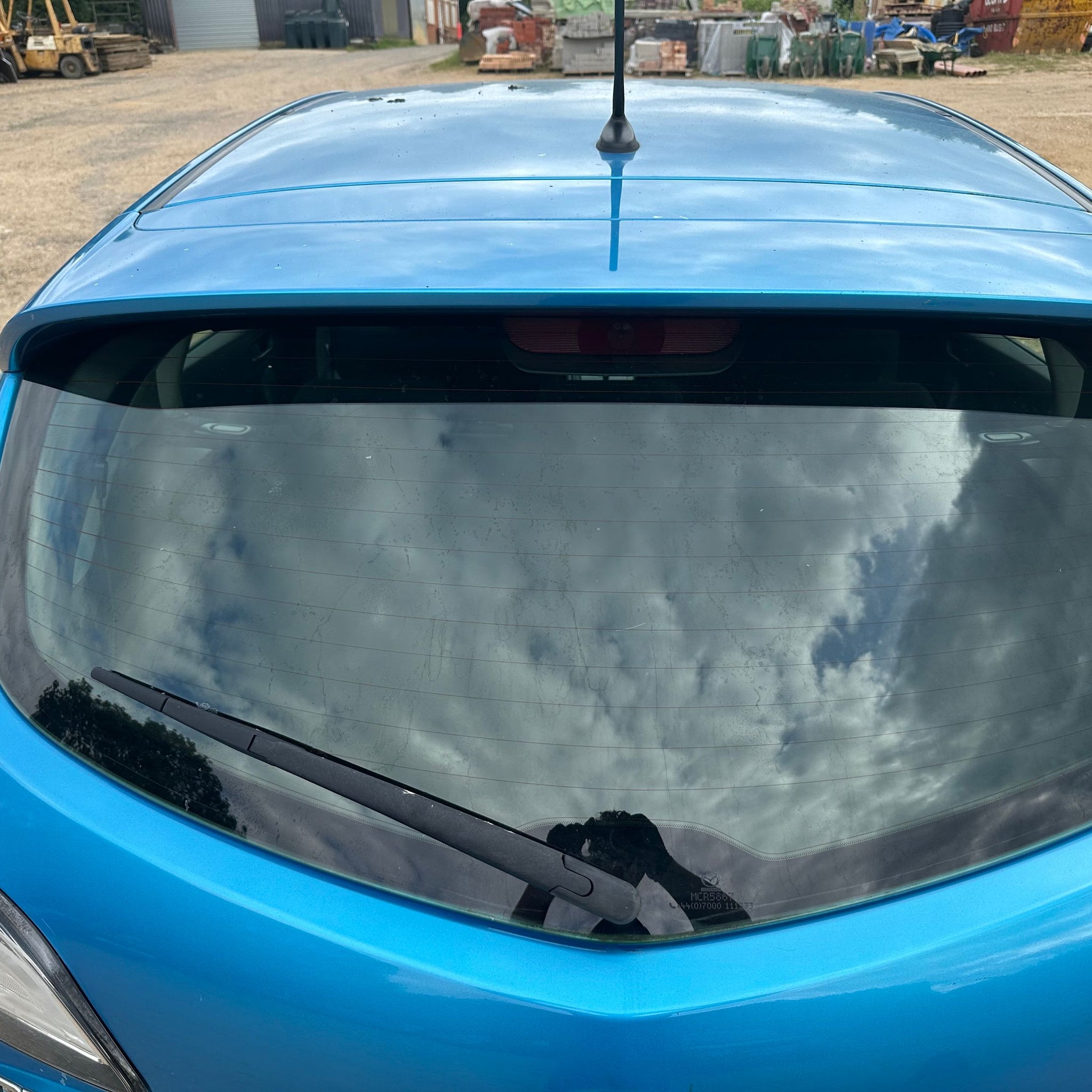 2010 MAZDA 3 COMPLETE TAILGATE BOOT 38J BLUE