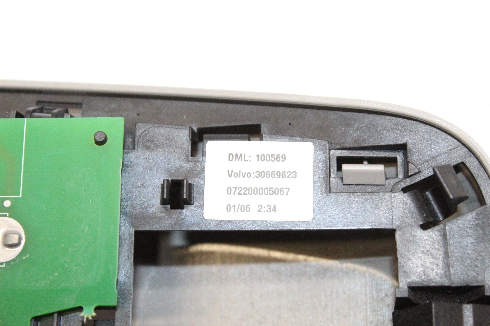 2008 VOLVO XC90 Interior Roof Light Control Panel 30669623