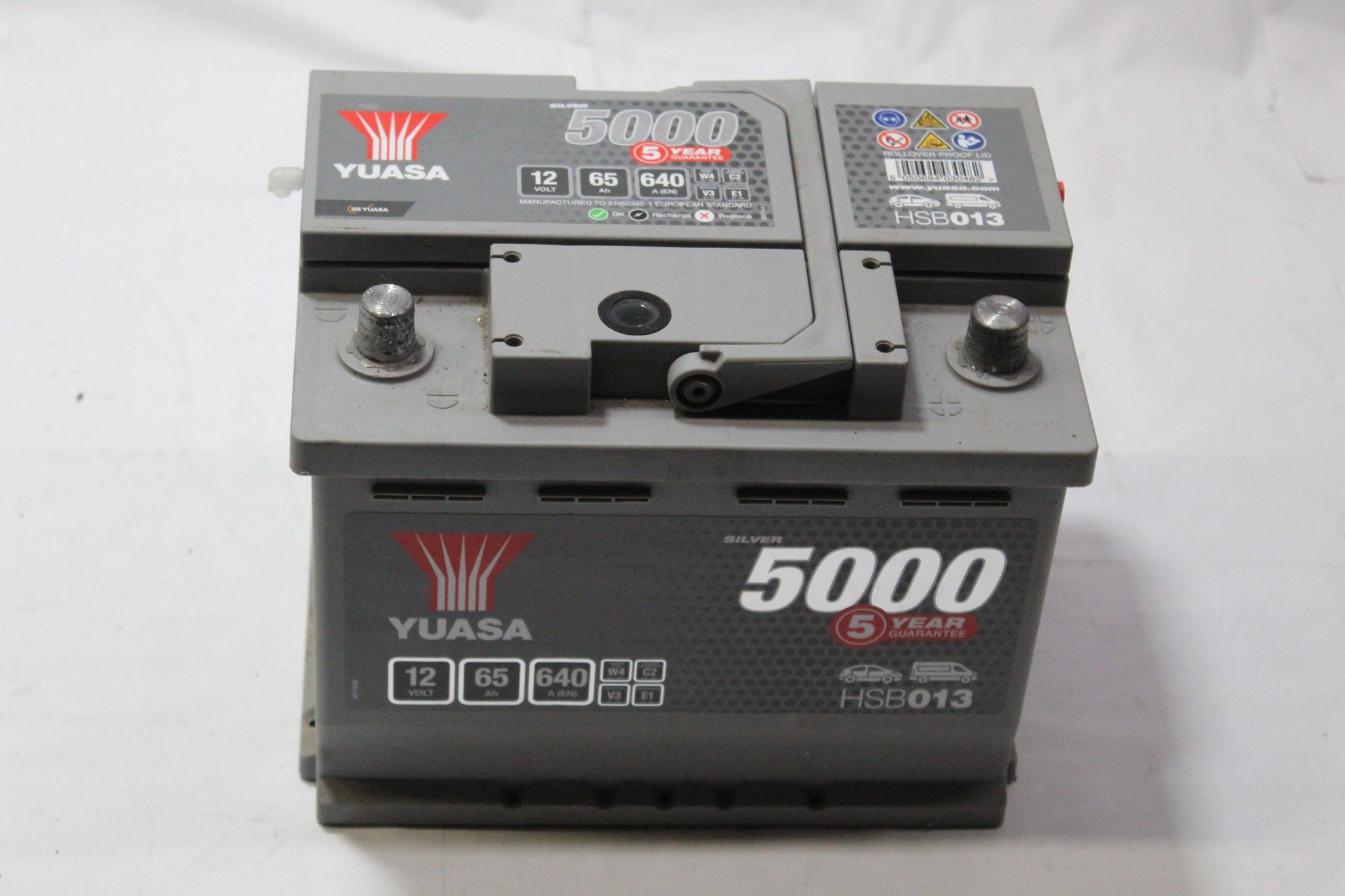 YUASA CAR BATTERY HSB013 12V 65Ah 650A