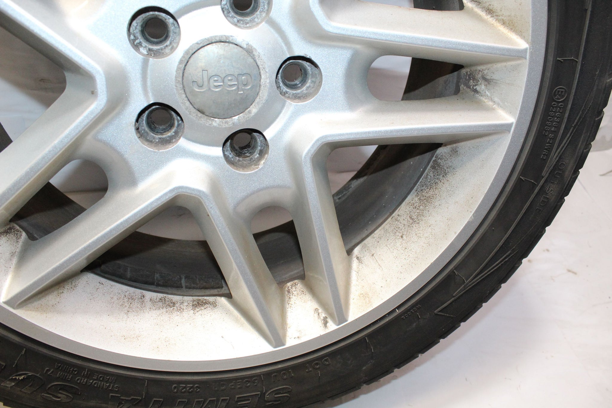2014 JEEP COMPASS Alloy Wheel with Tyre 215/55 R18 4.7MM