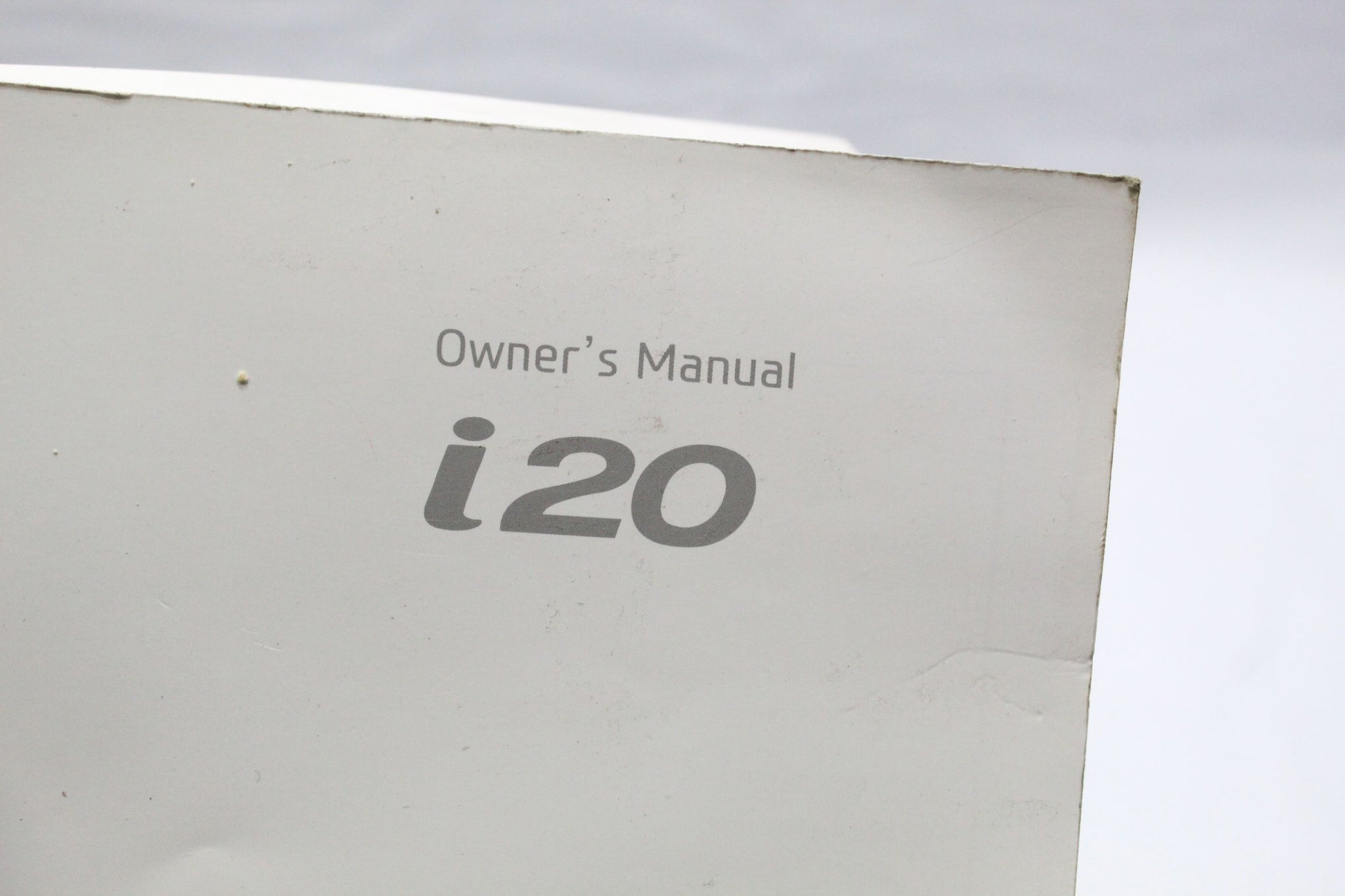 2017 HYUNDAI I20 Owners Manual