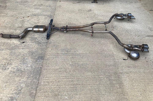 2016 MASERATI GHIBLI 3.0 ACTIVE EXHAUST BACKBOX WITH CATALYTIC CONVERTER