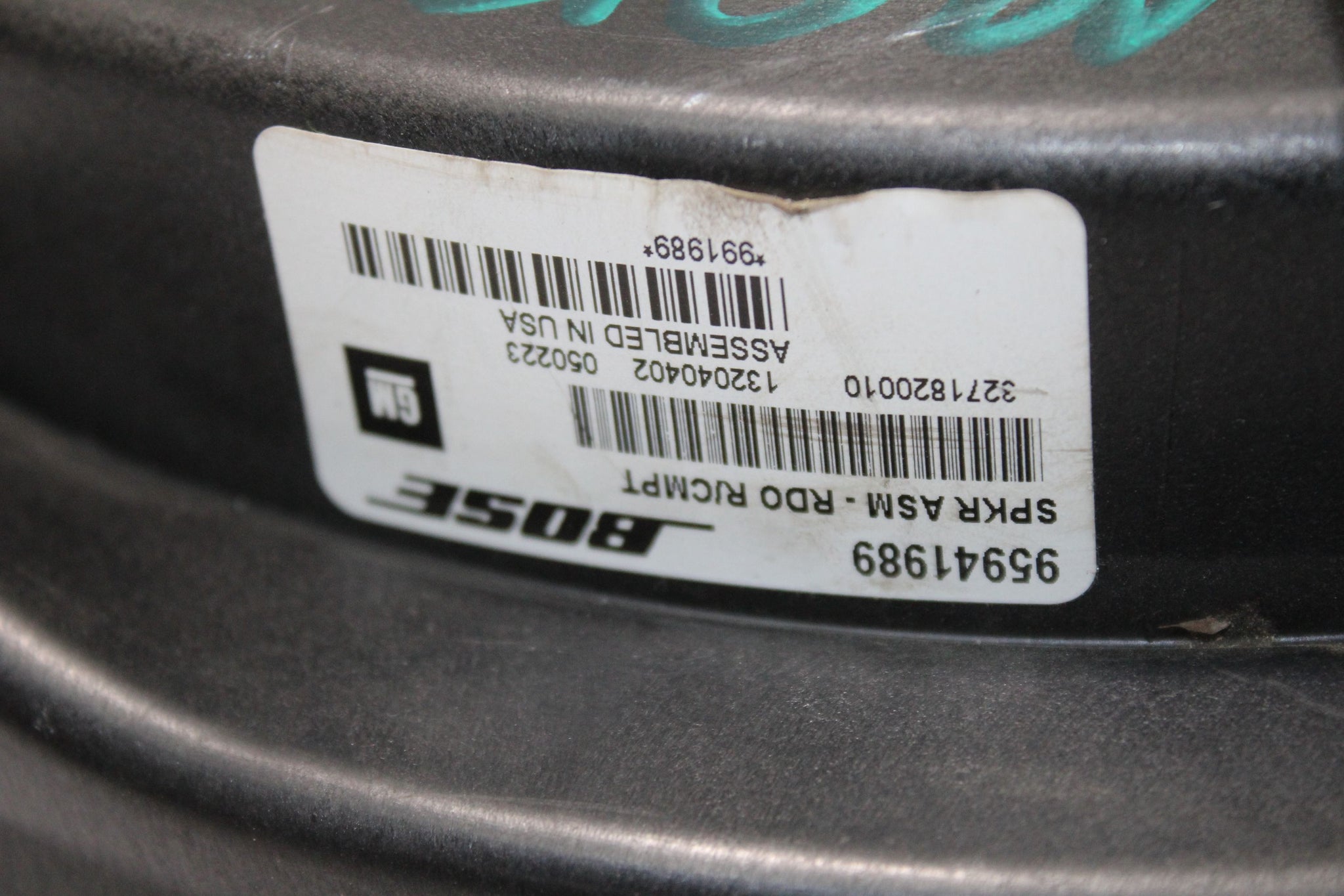 2014 VAUXHALL MOKKA Subwoofer Speaker 95941989