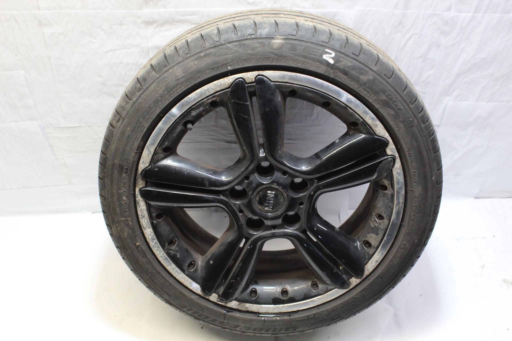 2014 MINI PACEMAN R61 Alloy Wheel with Tyre 225 / 45 R18 7.3MM