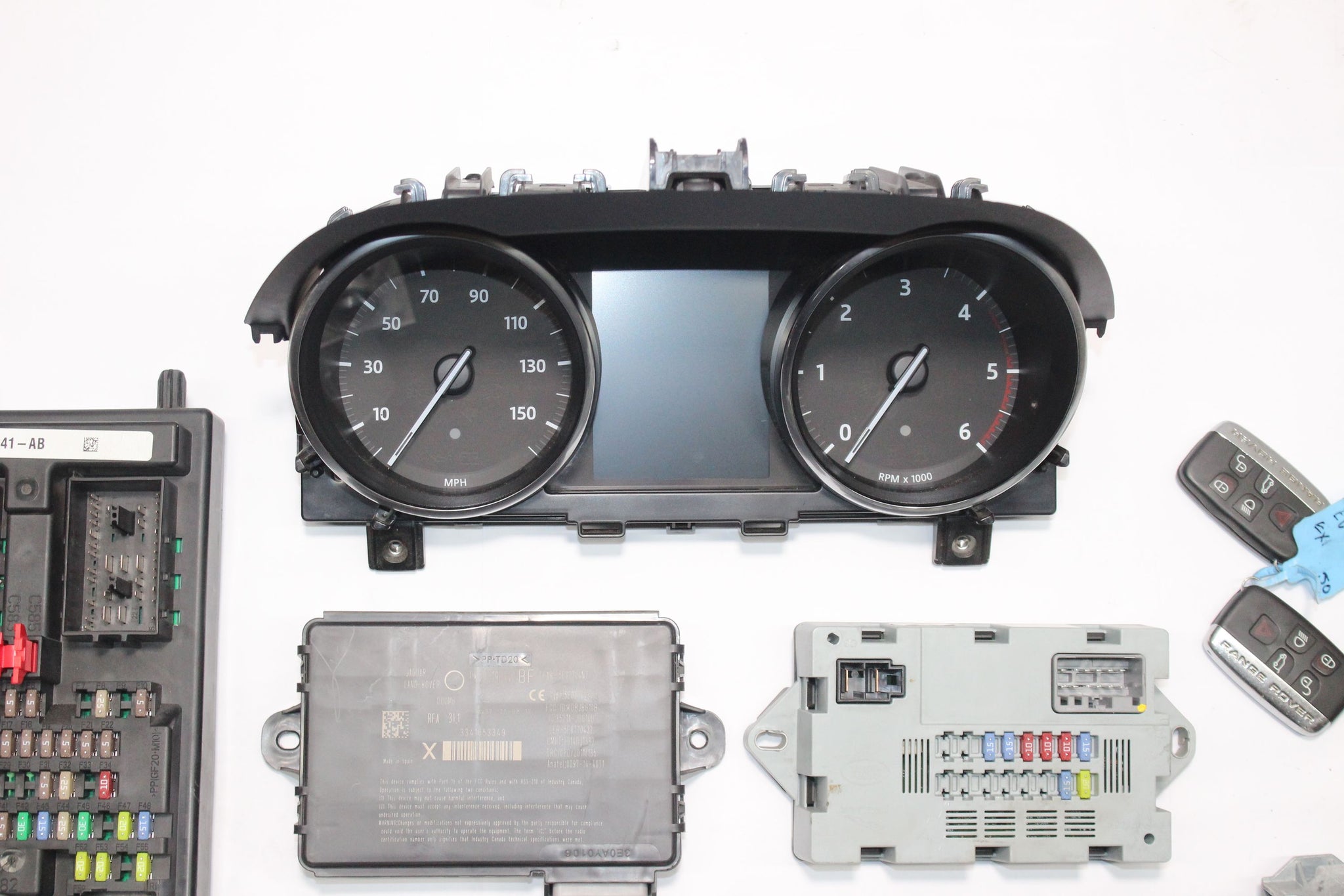 2016 RANGE ROVER EVOQUE 2.0 AUTO ECU KIT GX73-12C520-FAF