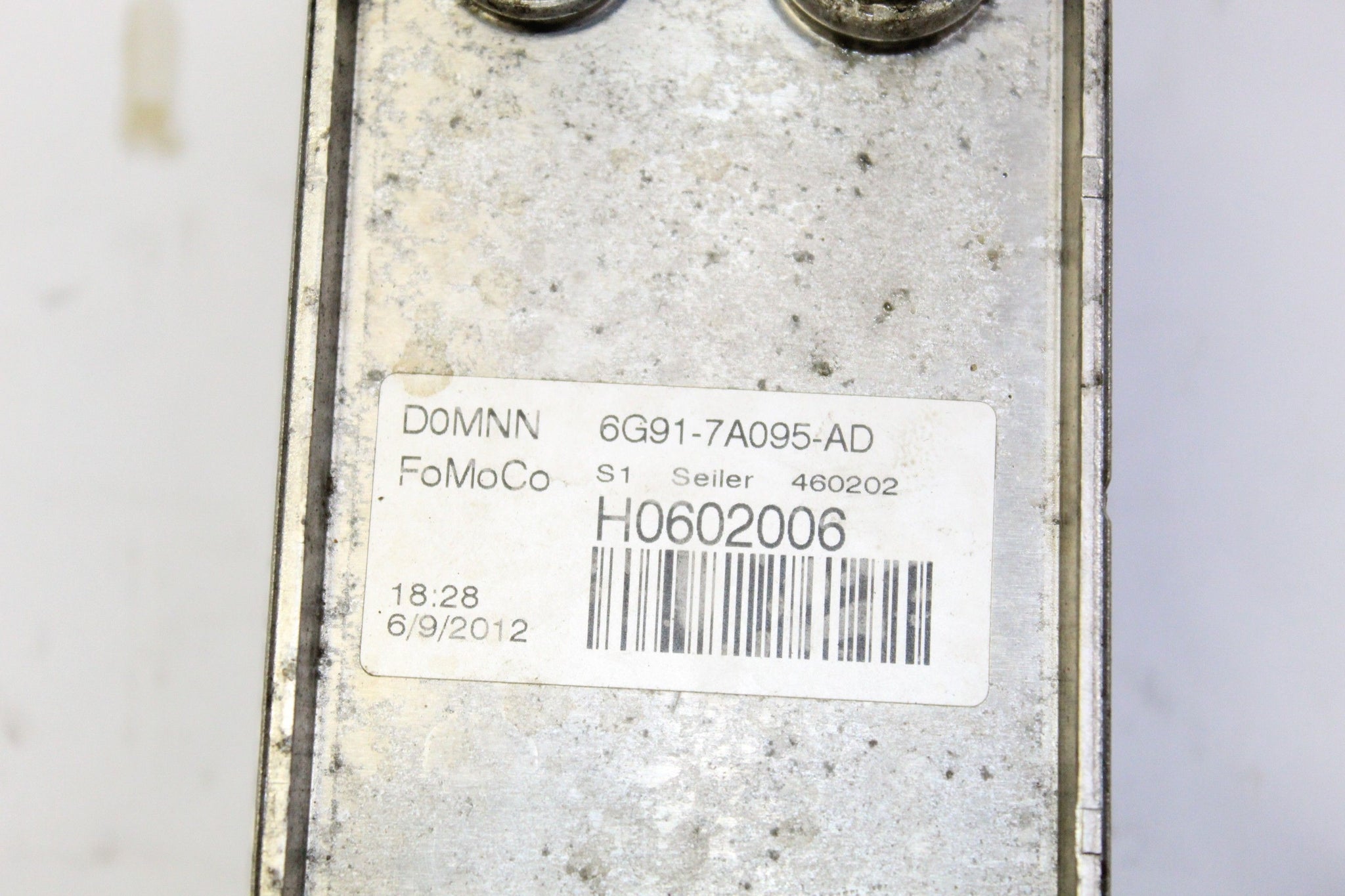 2012 FORD S-MAX 2.0 Diesel Oil Cooler 6G917A095AD