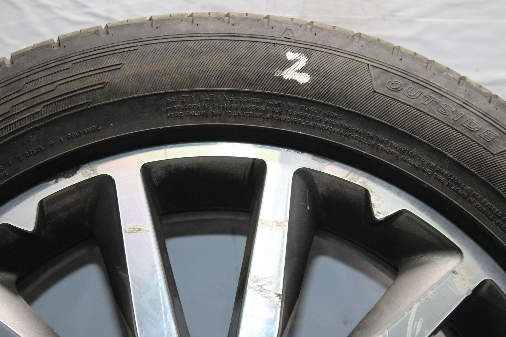 2016 MASERATI GHIBLI Alloy Wheel with Tyre 235 / 50 R18 5.5MM