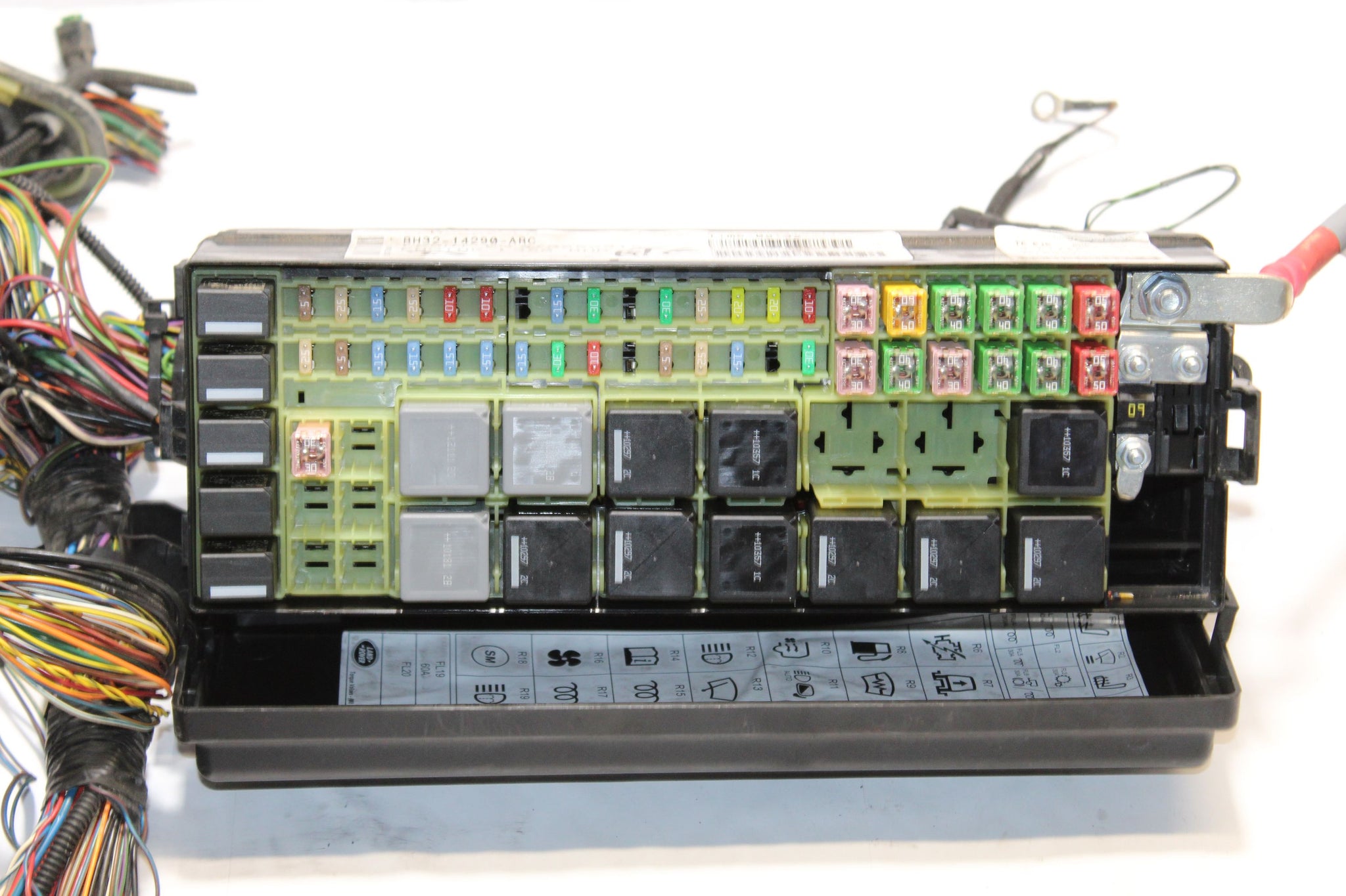 2010 RANGE ROVER SPORT L320 3.0 Engine Bay Fuse Box BH32-14290-ARC