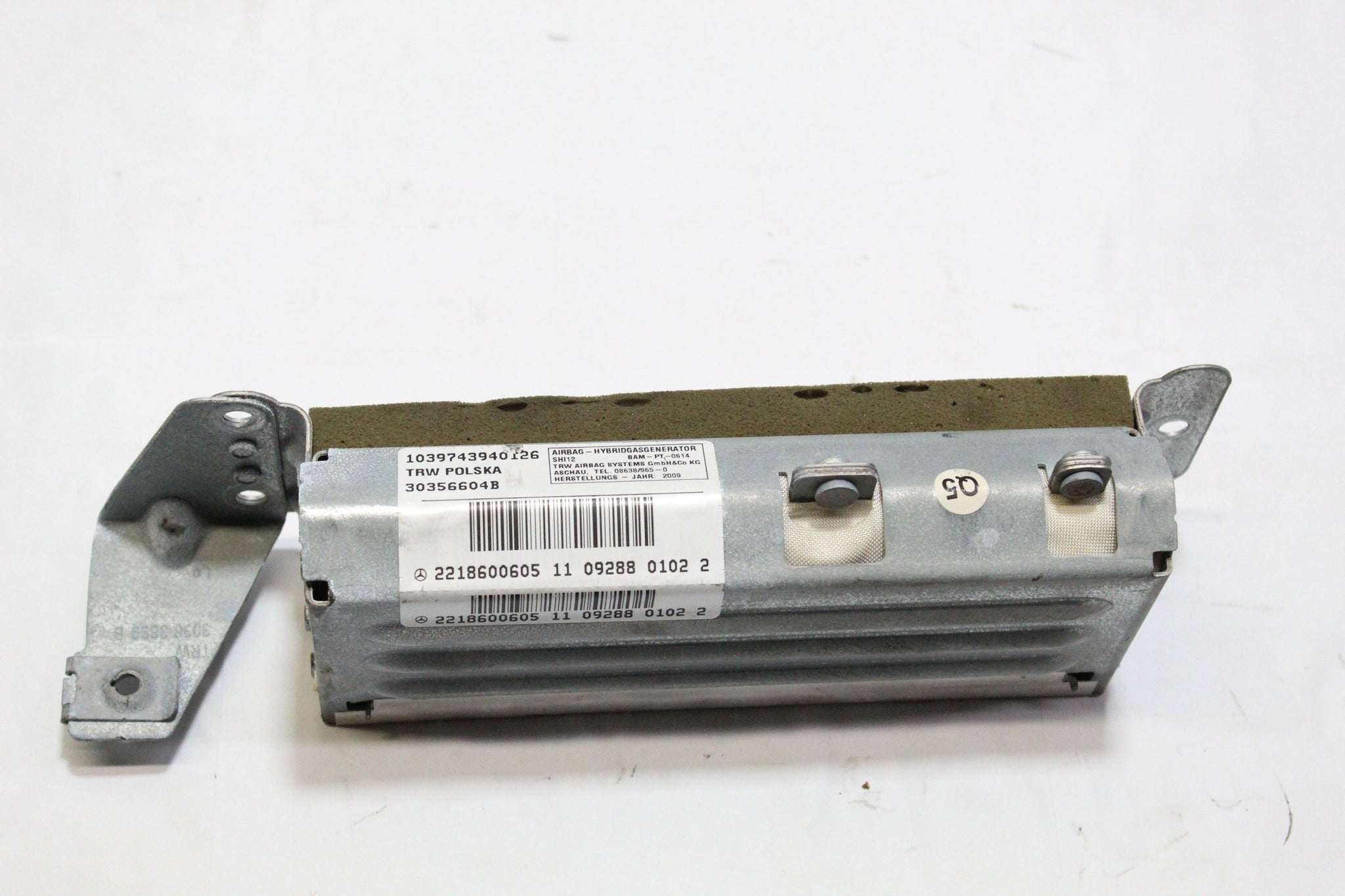 MERCEDES S Class W221 Driver side Rear Shoulder Airbag 2218600605