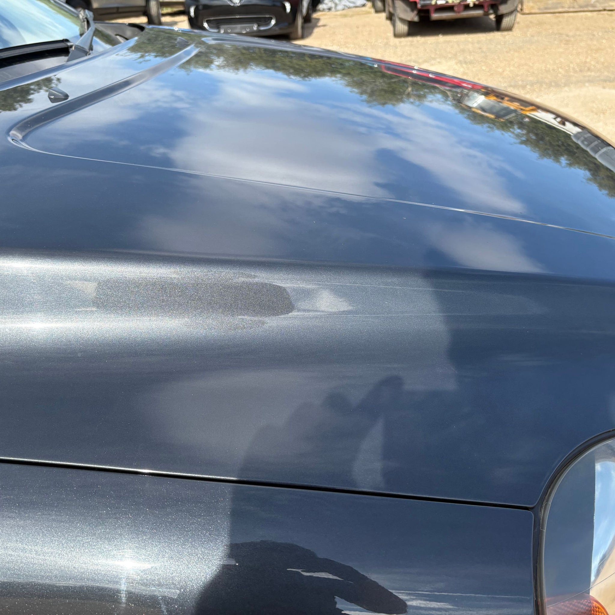 2010 VOLVO XC90 BONNET WITH GRILL 492-46 SAVILE GREY