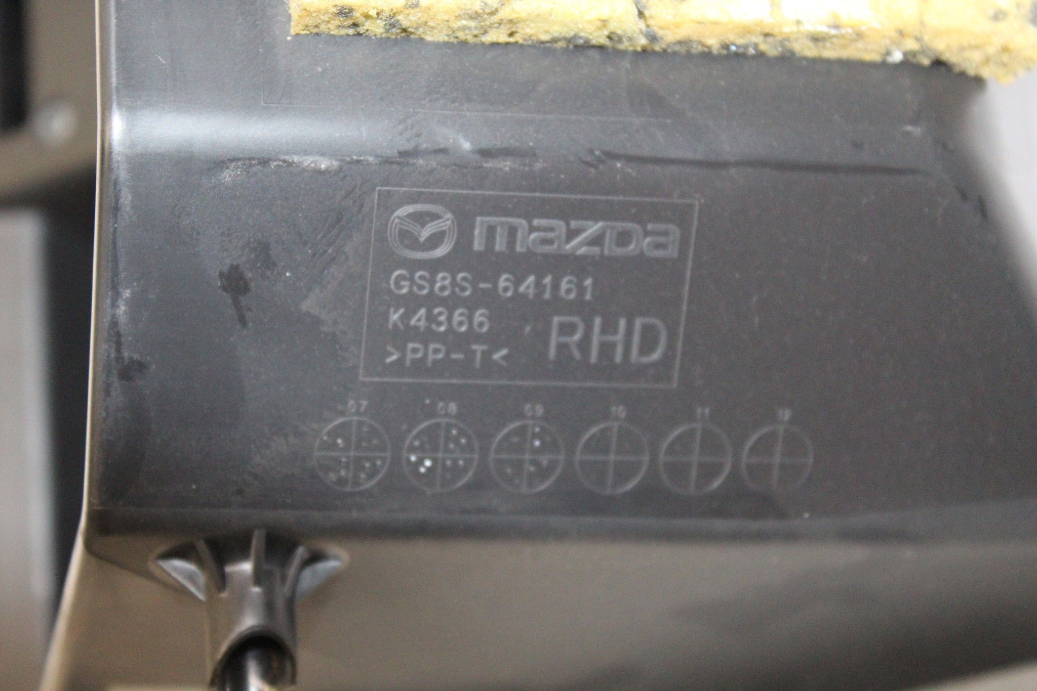 2010 MAZDA 6 Glove Box Compartment GS8664161