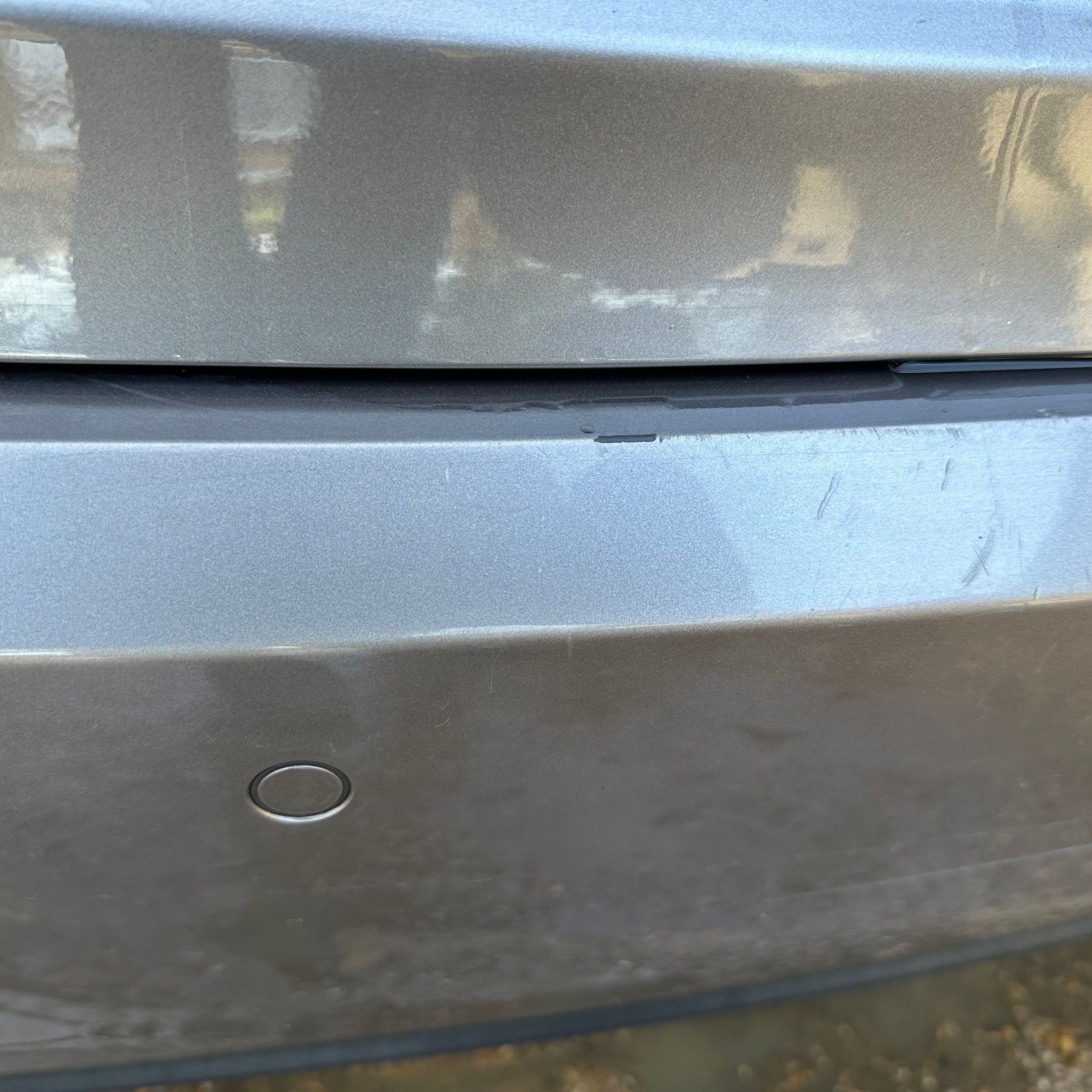 2017 MASERATI GHIBLI COMPLETE REAR BUMPER