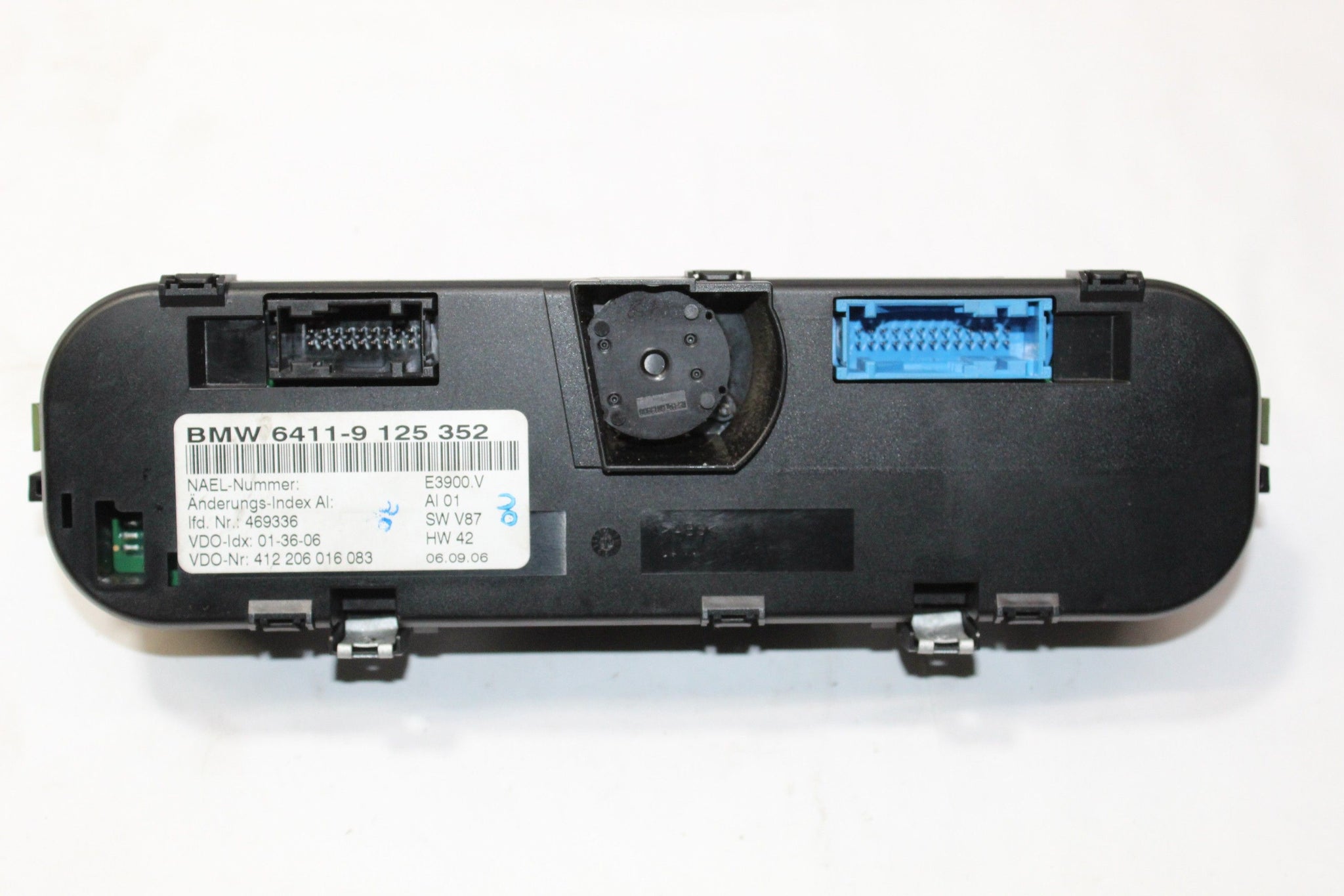 2006 BMW Z4 2.0 Heater Air Con Climate Control Panel 9125352