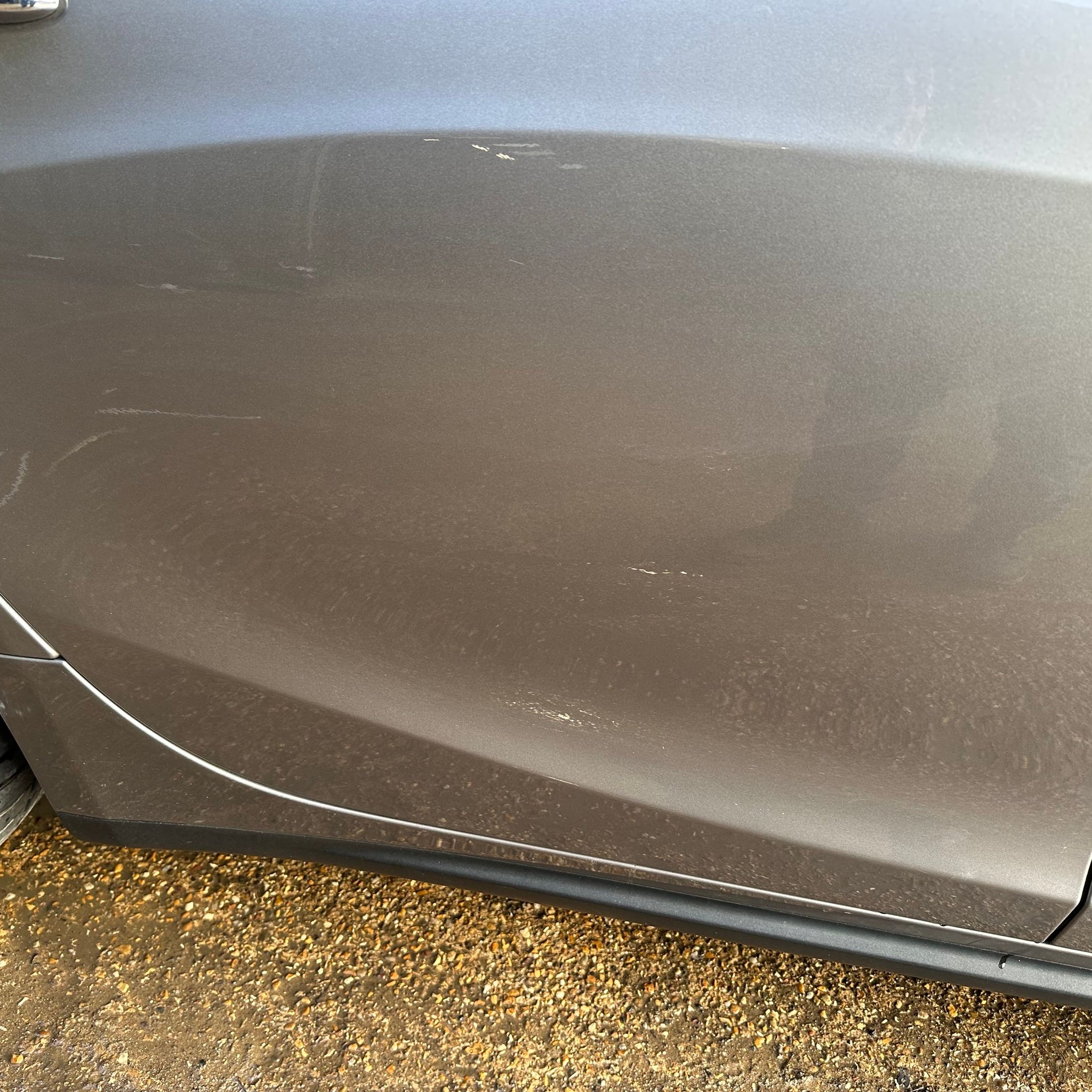 2017 MASERATI GHIBLI DRIVER SIDE REAR COMPLETE DOOR