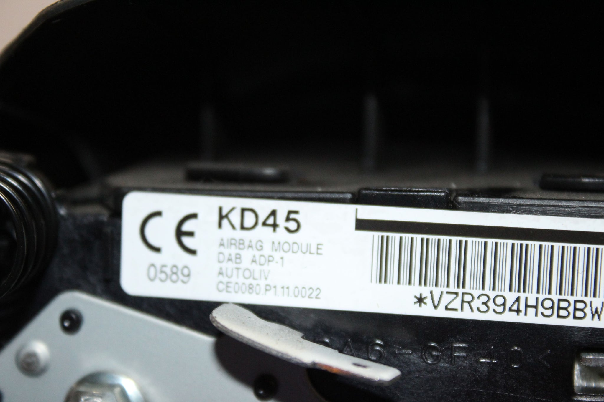 2013 MAZDA CX-5 Steering Wheel Airbag