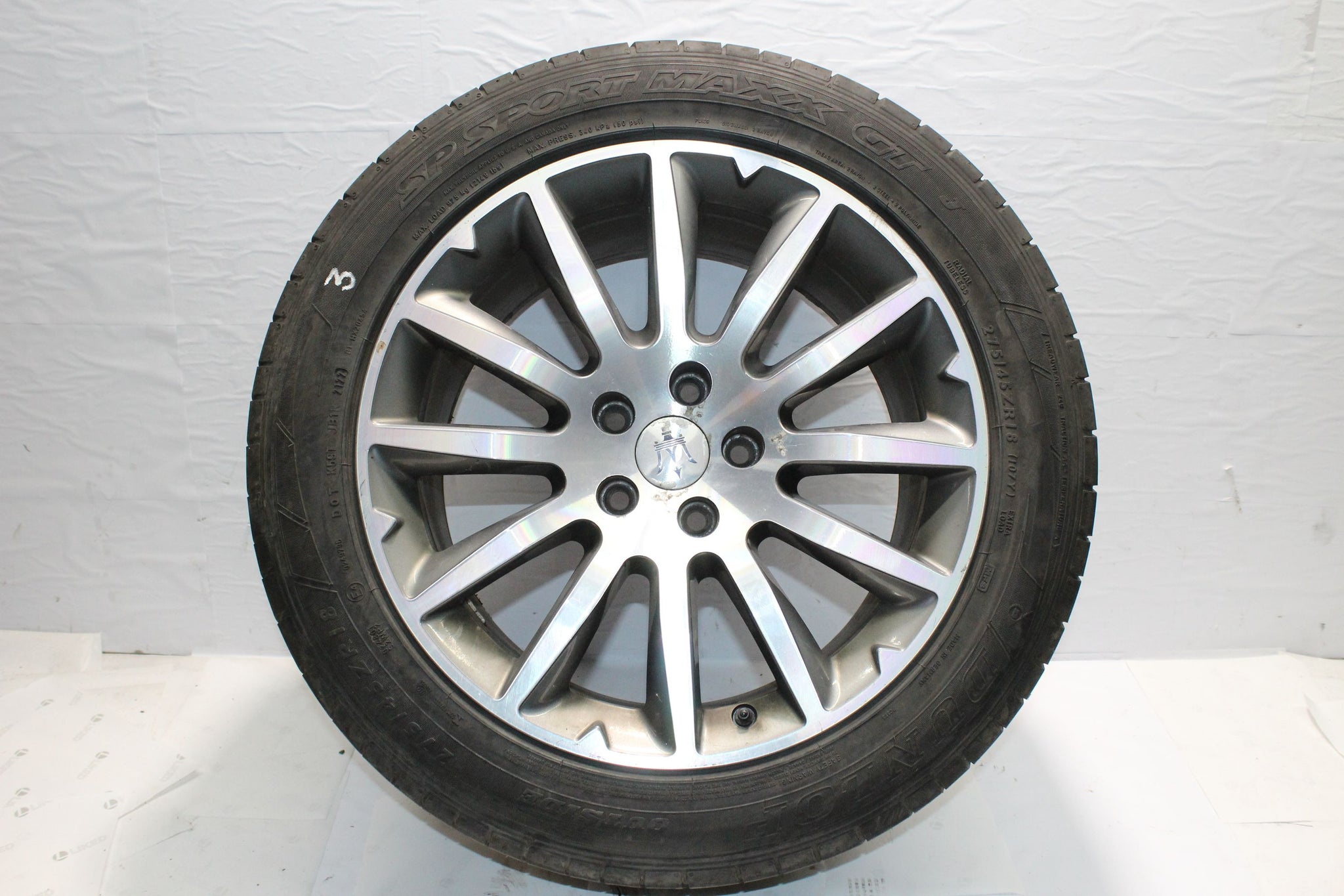 2016 MASERATI GHIBLI Alloy Wheel with Tyre 275 / 45 R18 1.6MM
