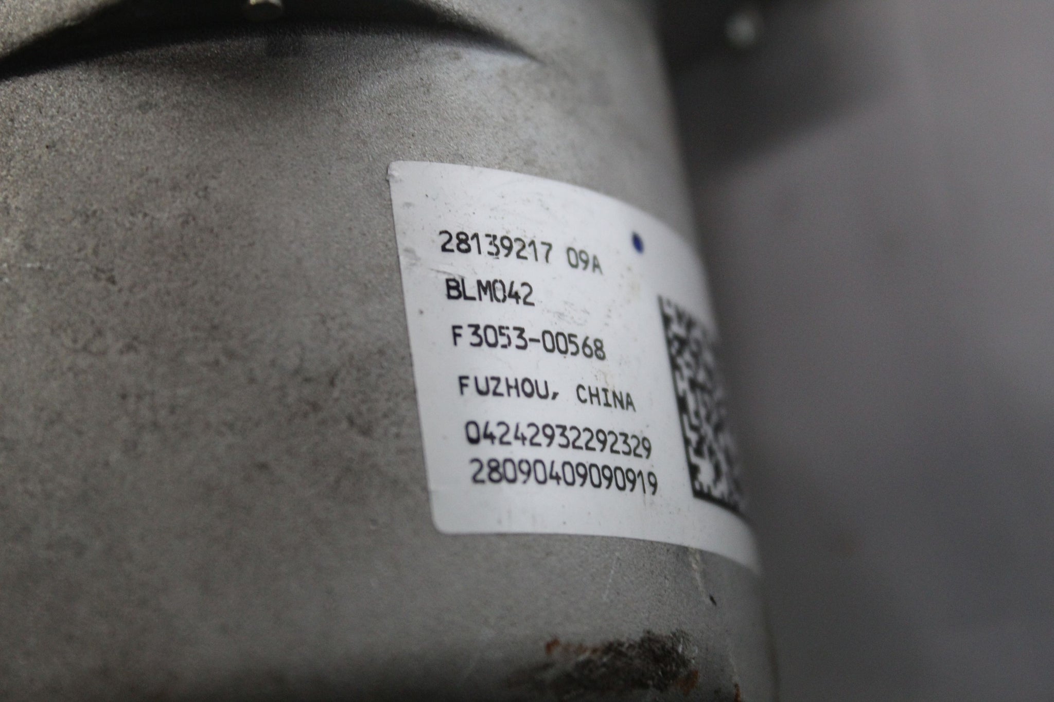 2013 VAUXHALL MOKKA 1.7 Electric Steering Column Ignition Barrel Key