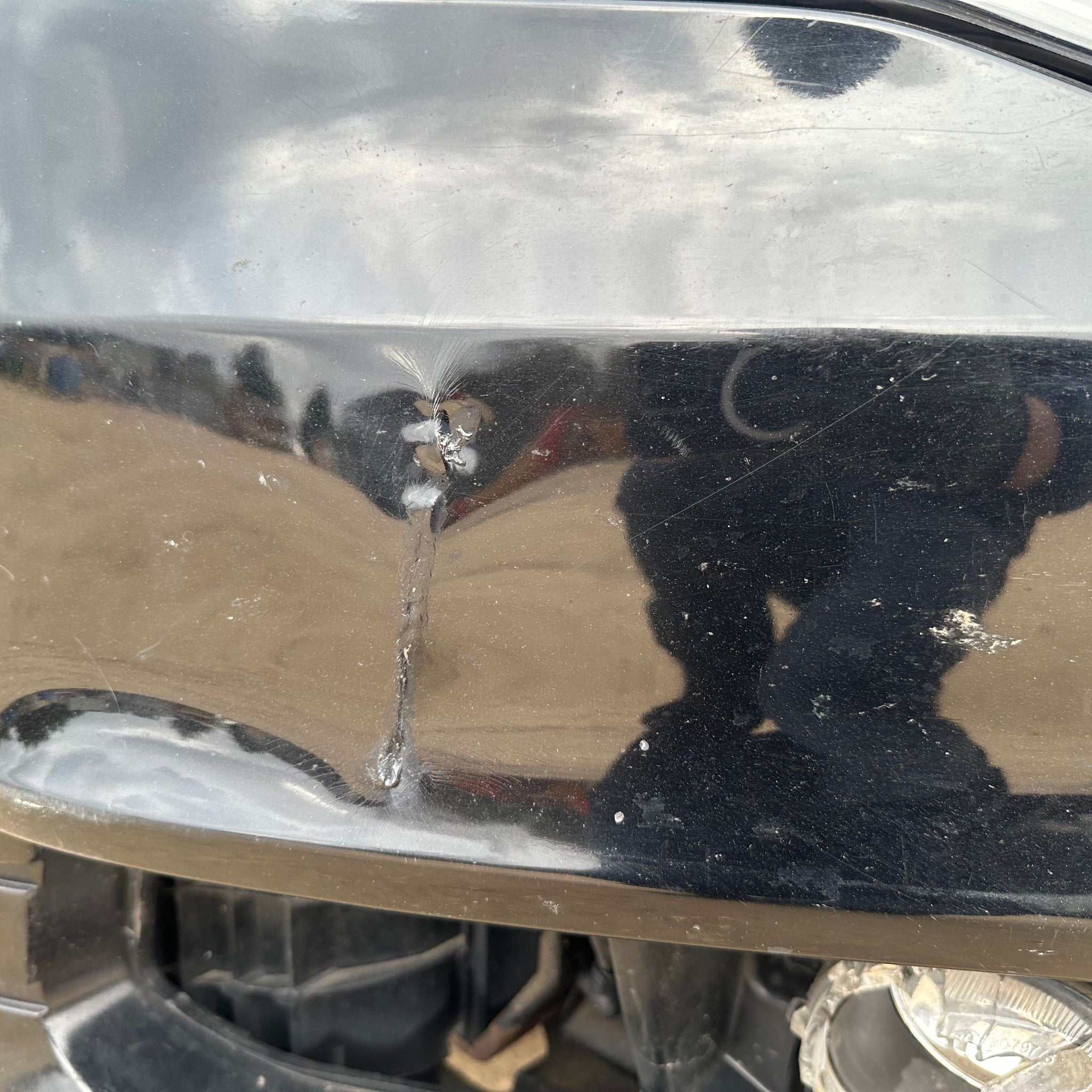2011 AUDI A1 FRONT BUMPER WITH GRILL