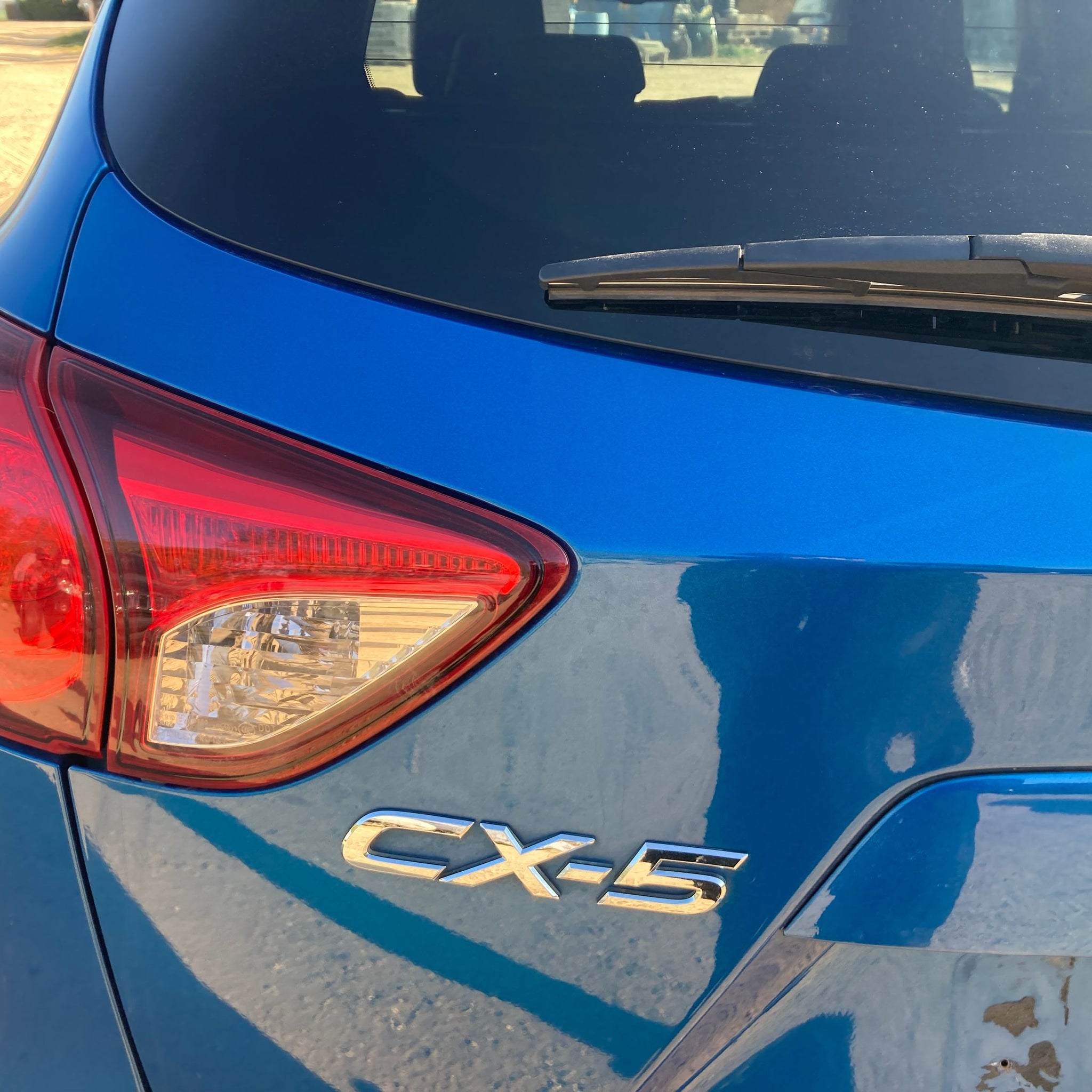 2013 MAZDA CX-5 COMPLETE TAILGATE BOOT 41B BLUE