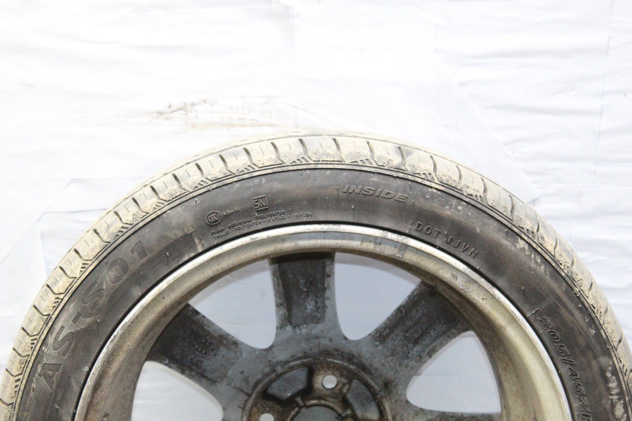 2009 KIA RIO Alloy Wheel with Tyre 205/45 R16 7.2MM
