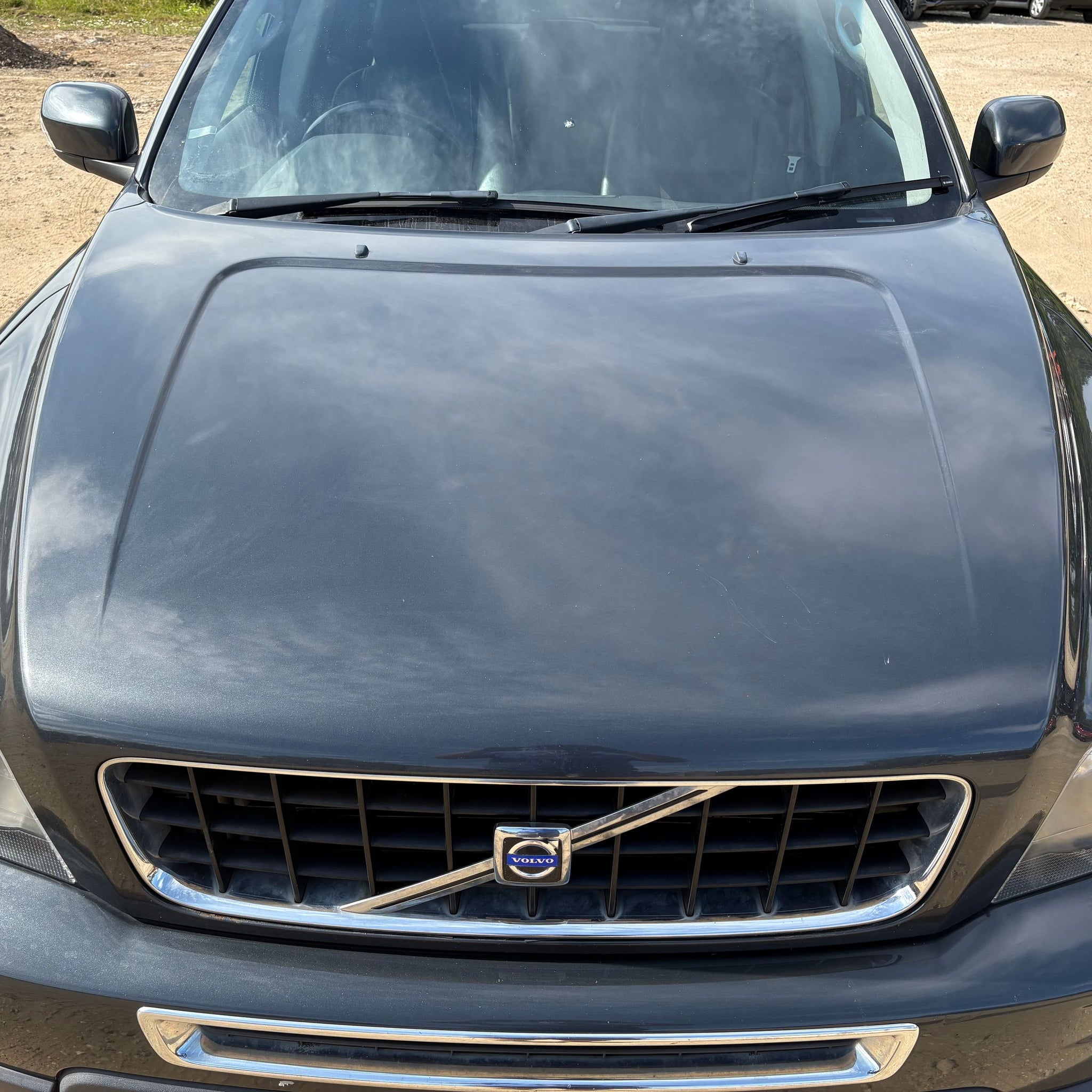 2010 VOLVO XC90 BONNET WITH GRILL 492-46 SAVILE GREY