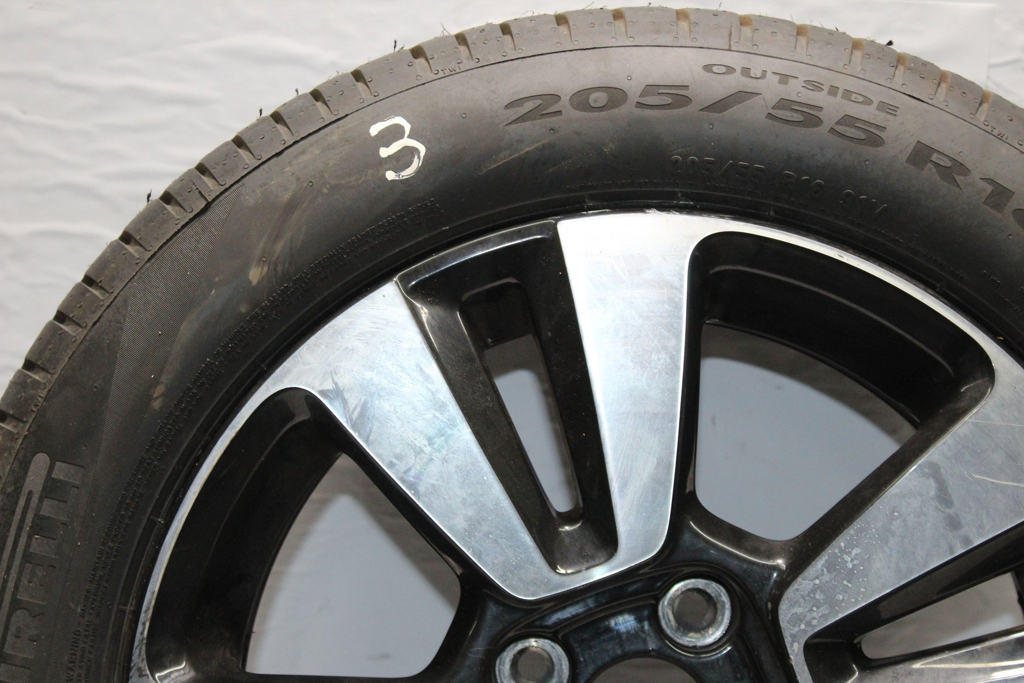 2018 CITROEN C3 MK3 Alloy Wheel with Tyre 205 / 55 R16 7.2MM