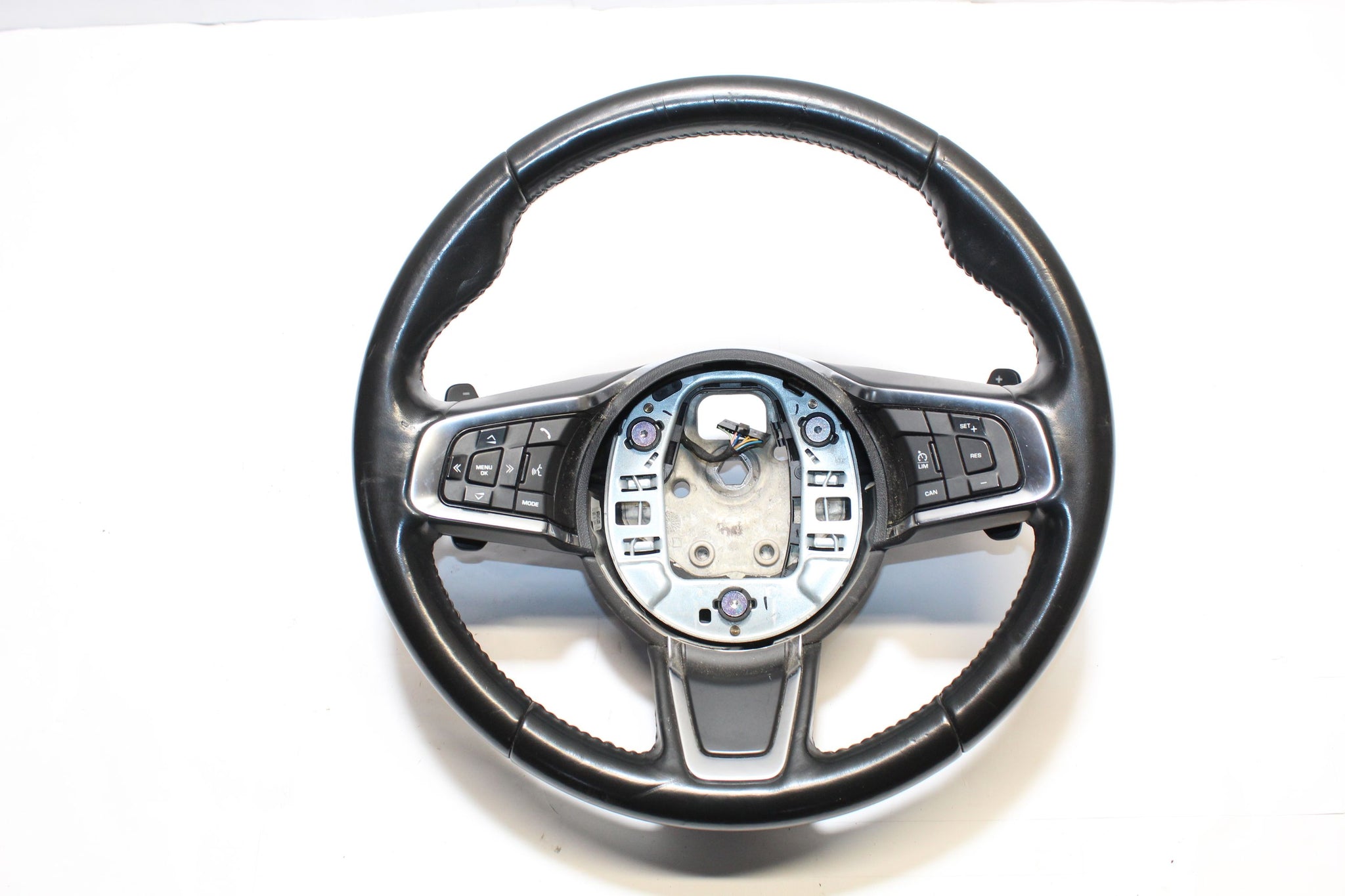 2017 JAGUAR F PACE Multifunction Steering Wheel with Paddle Shift