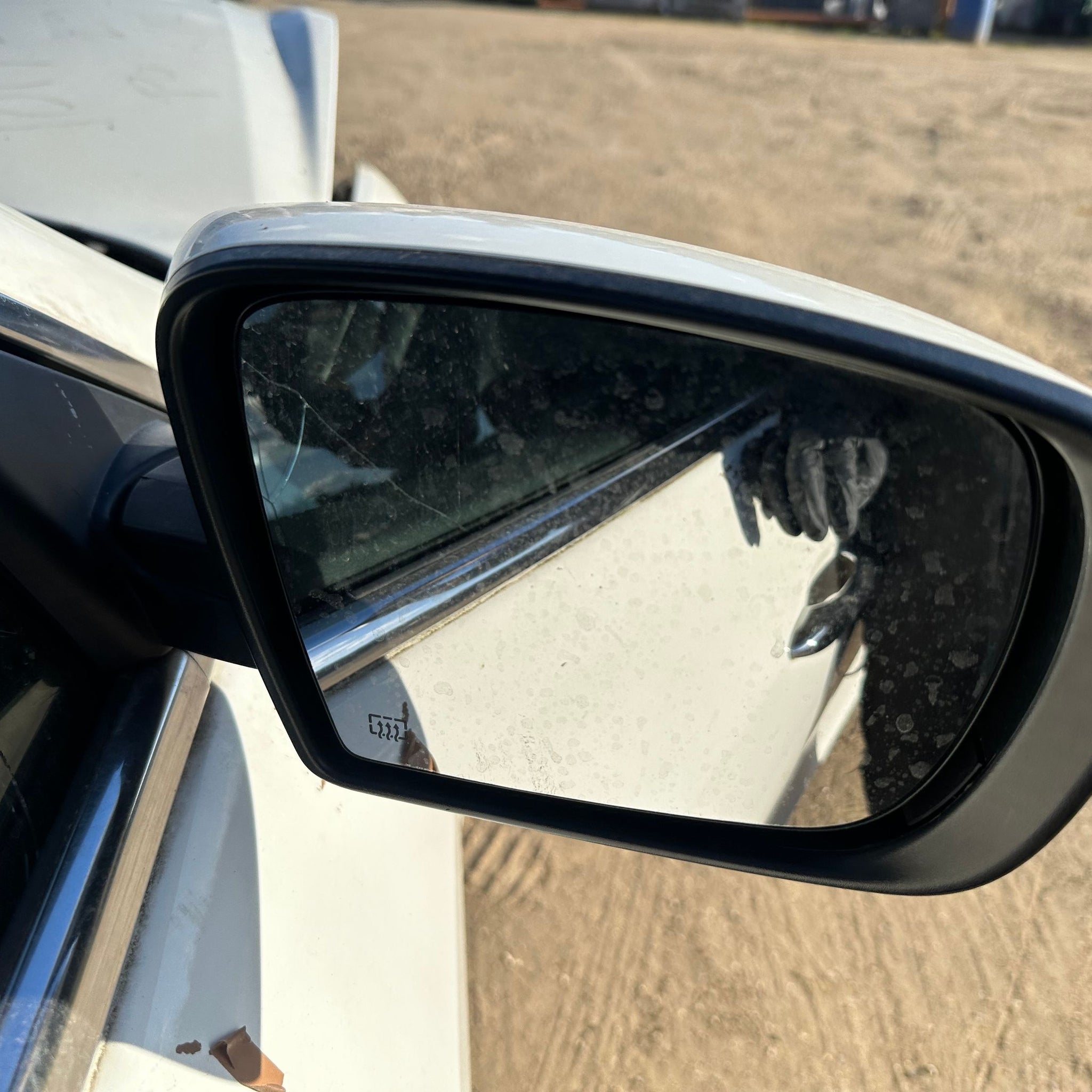 2016 MASERATI GHIBLI RIGHT SIDE WING MIRROR (POWER FOLD)