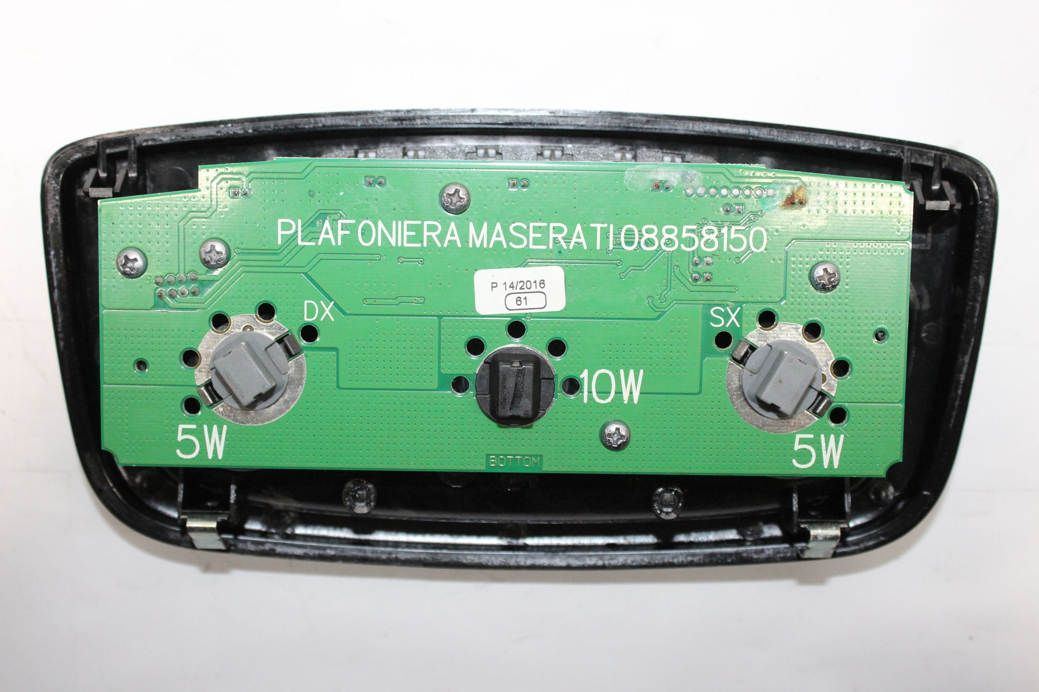 2016 MASERATI GHIBLI Interior Roof Reading Light