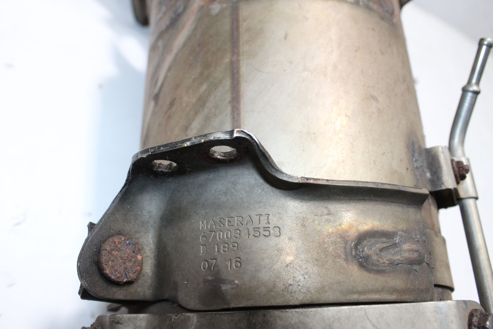 2016 MASERATI GHIBLI 3.0 Diesel Particulate filter DPF 670034558