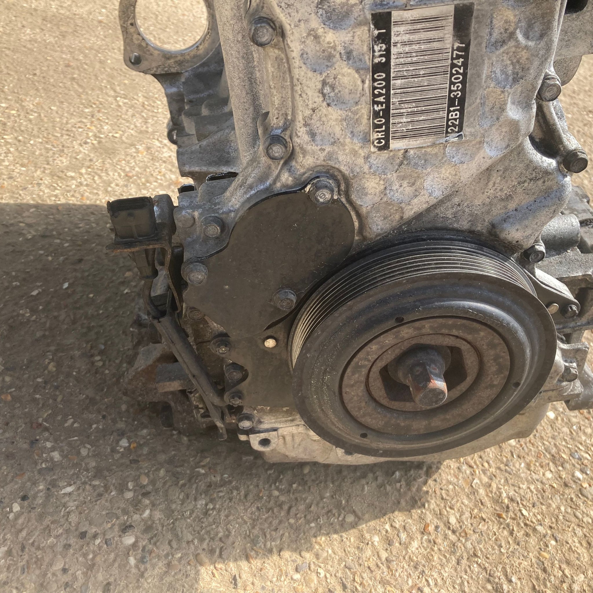 2010 HONDA CRV MK3 2.2 BARE ENGINE N22B3