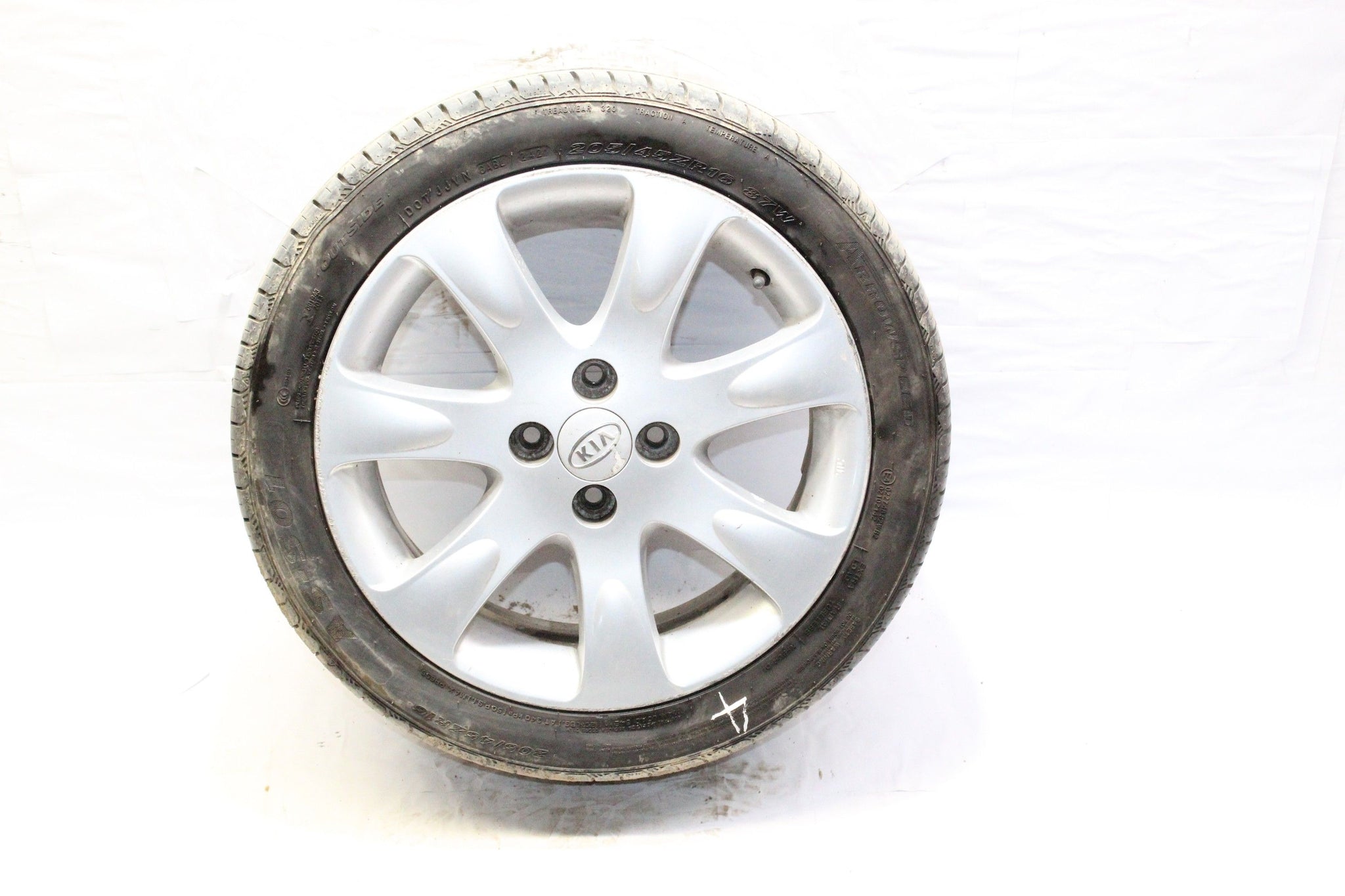 2009 KIA RIO Alloy Wheel with Tyre 205/45 R16 7.2MM