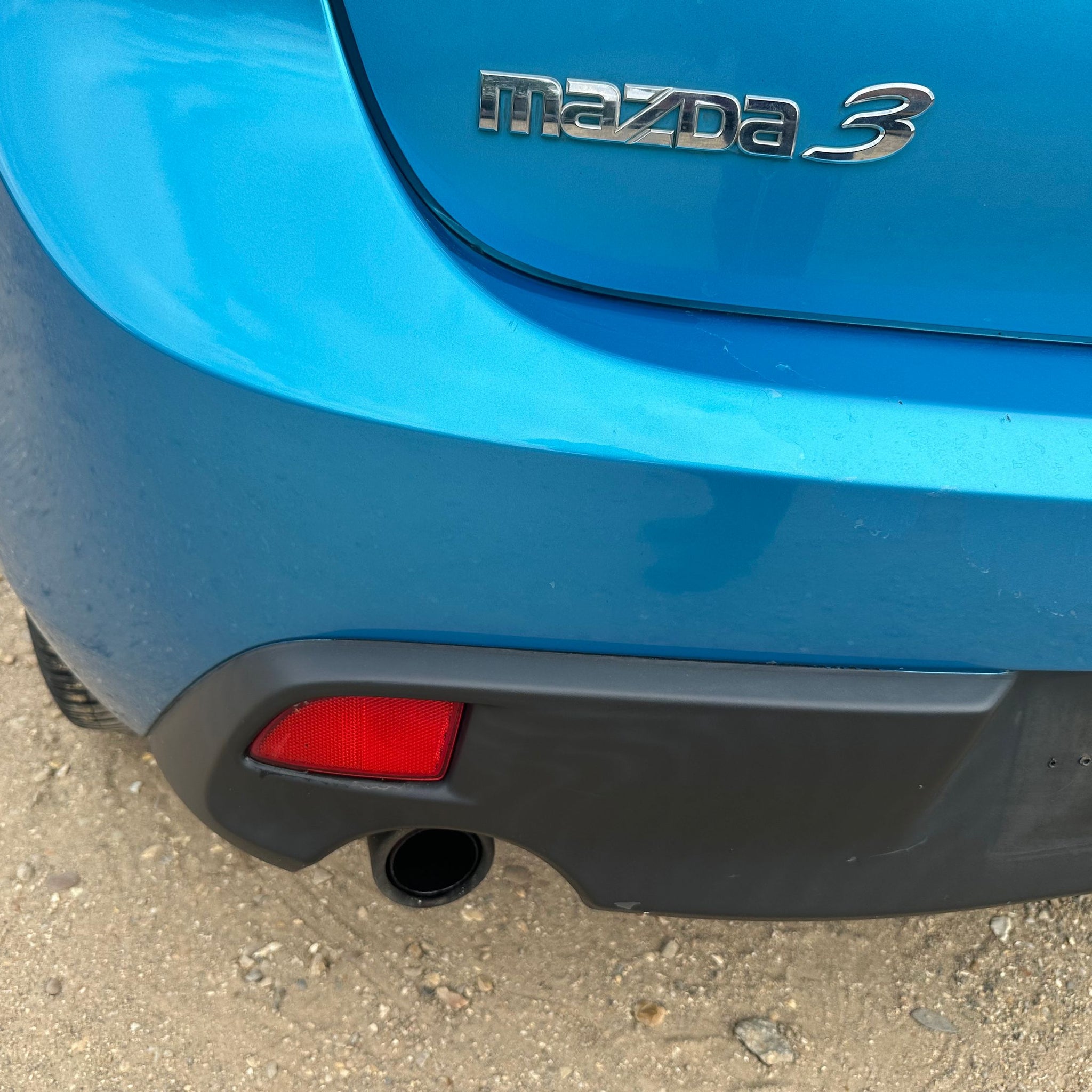 2010 MAZDA 3 COMPLETE REAR BUMPER