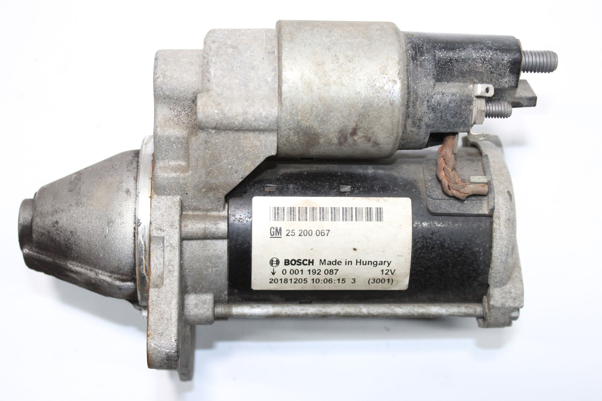 2019 VAUXHALL CORSA E  1.4 Starter Motor 25200067