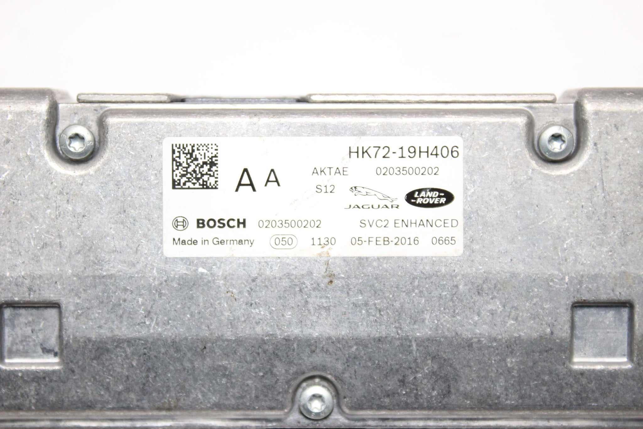 2016 RANGE ROVER EVOQUE Lane Assist Camera Control Module HK72-19H406-AA