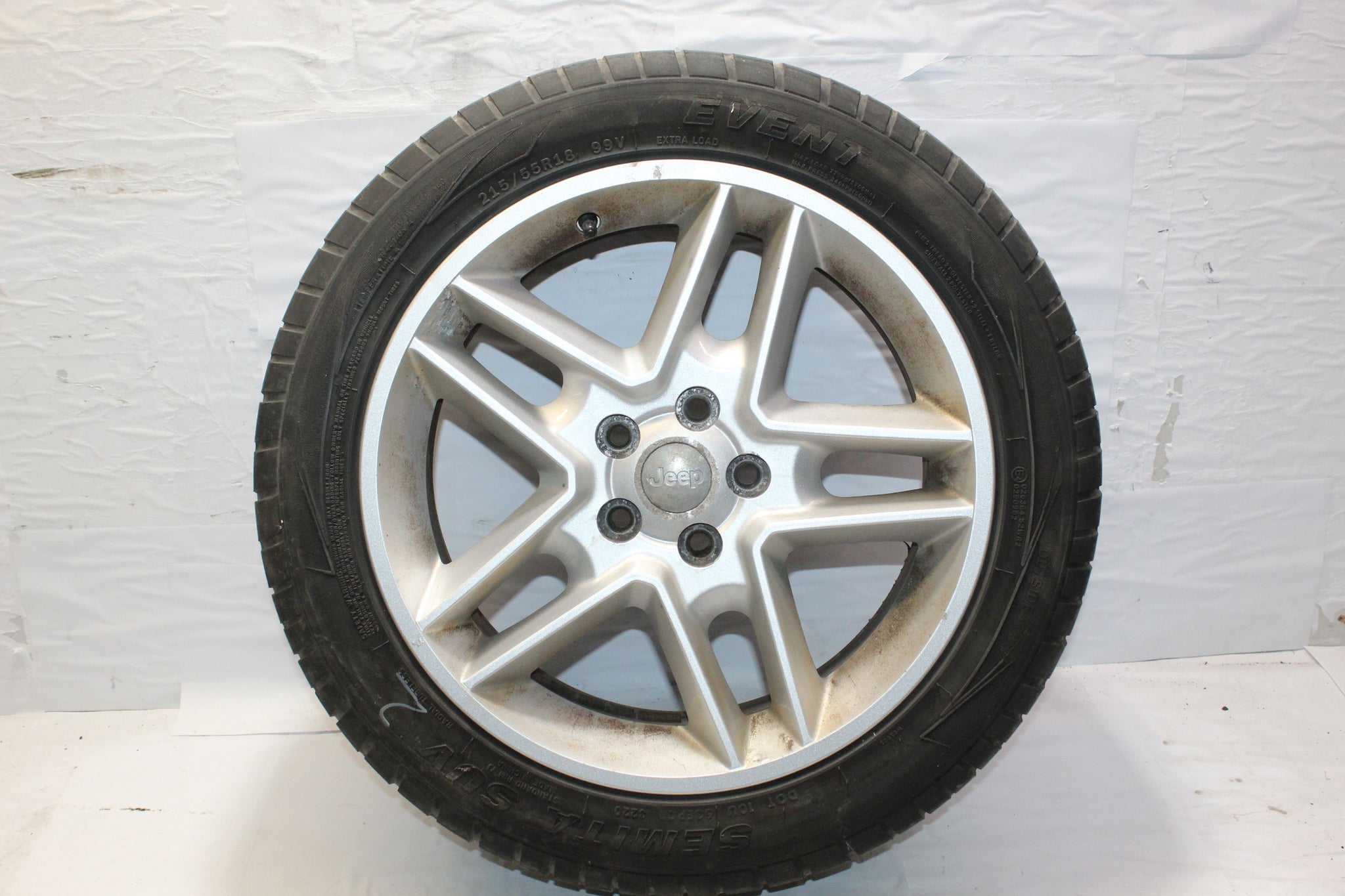 2014 JEEP COMPASS Alloy Wheel with Tyre 215/55 R18 4.7MM