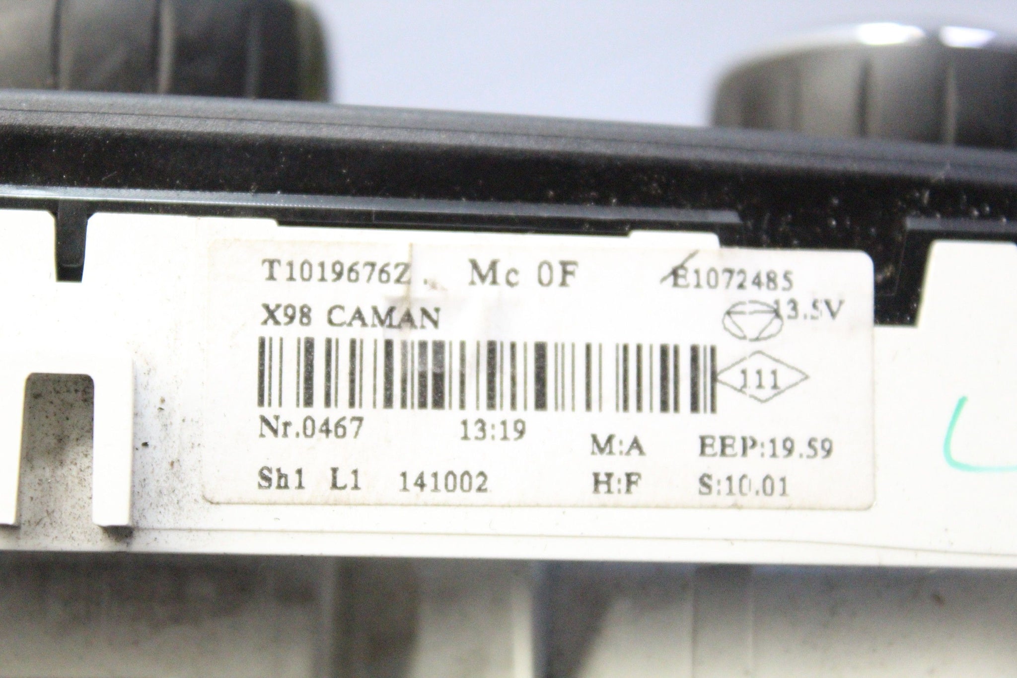 2014 RENAULT CLIO 1.2 Heater Air Con Climate Control Panel