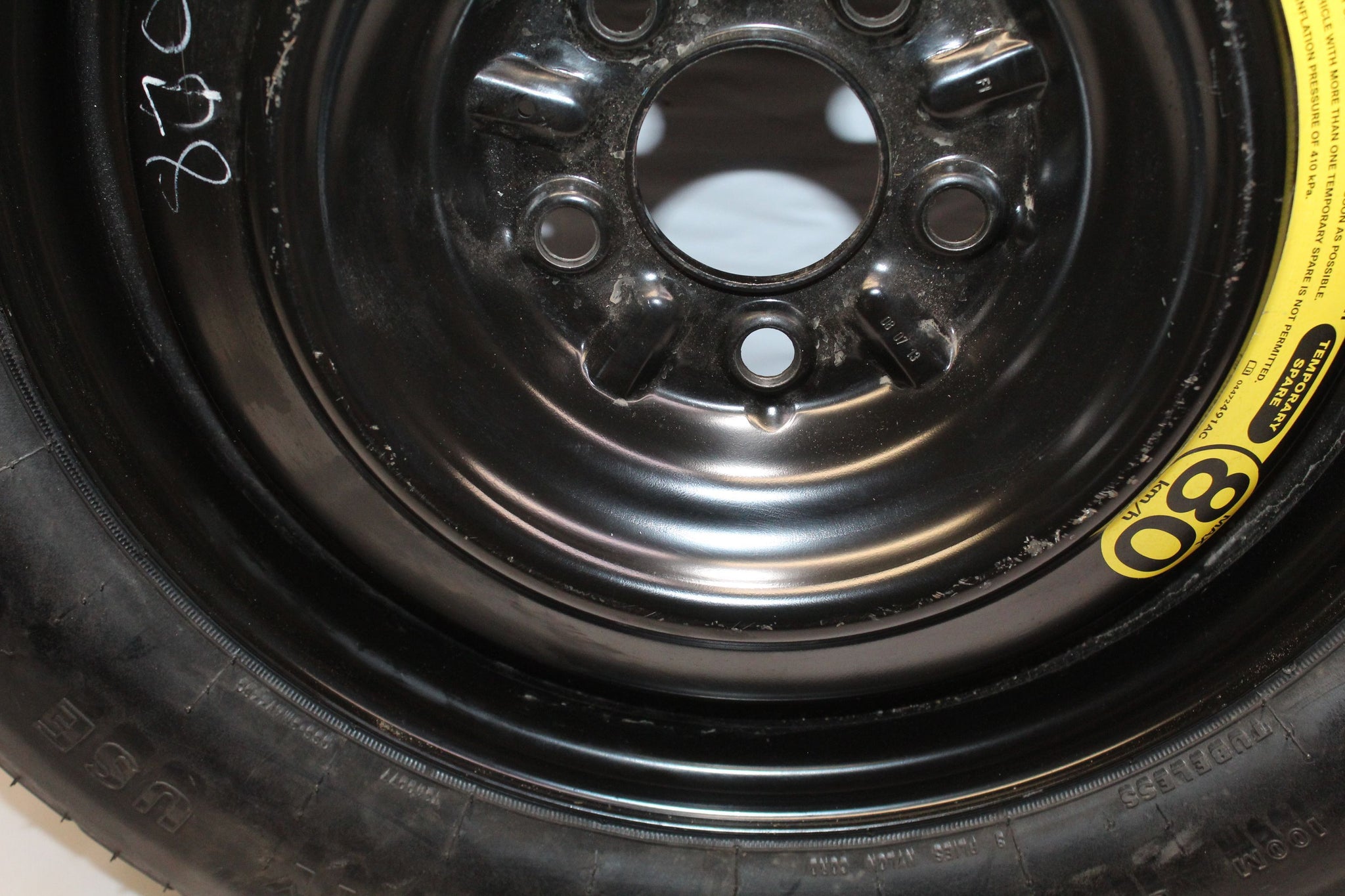 2014 JEEP COMPASS Steel Spare Wheel Tyre T155/90 D16