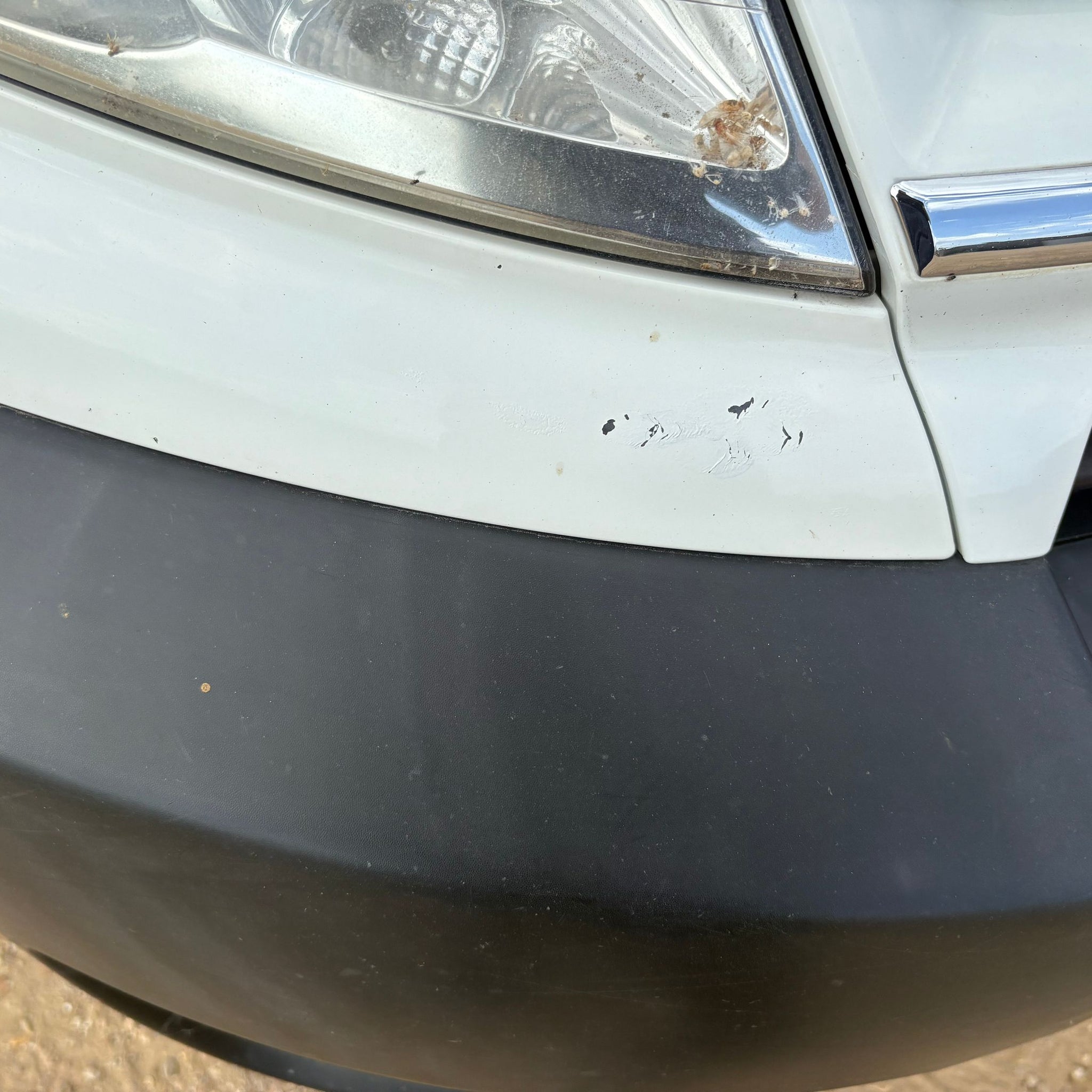 2011 CITROEN DISPATCH COMPLETE FRONT BUMPER EWP WHITE