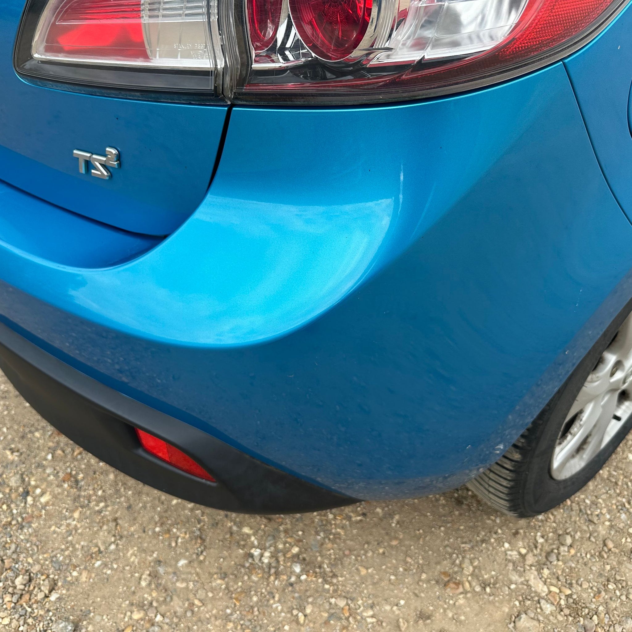 2010 MAZDA 3 COMPLETE REAR BUMPER