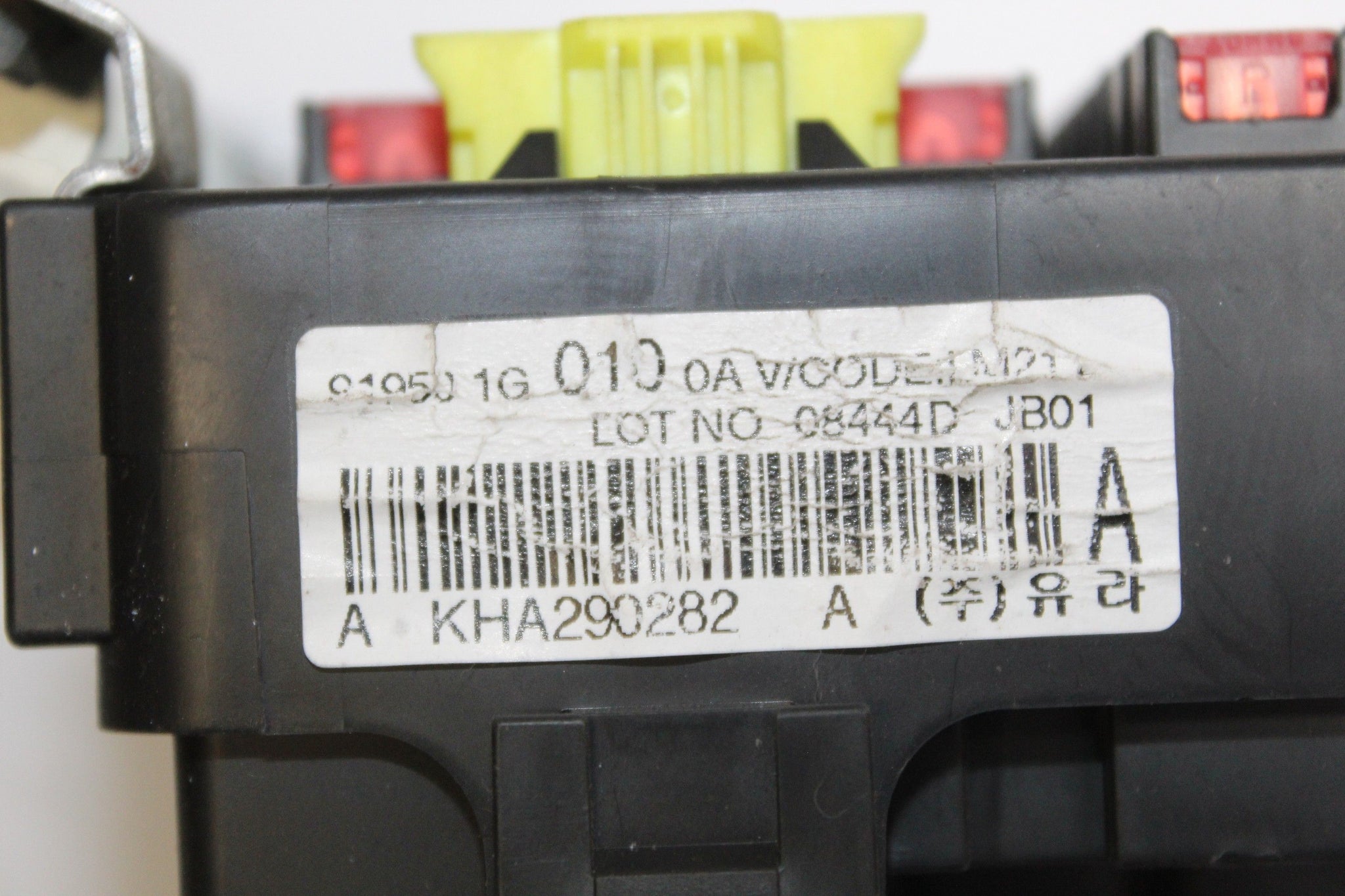 2009 KIA RIO 1.4 Petrol Fuse Box 91950-1G010