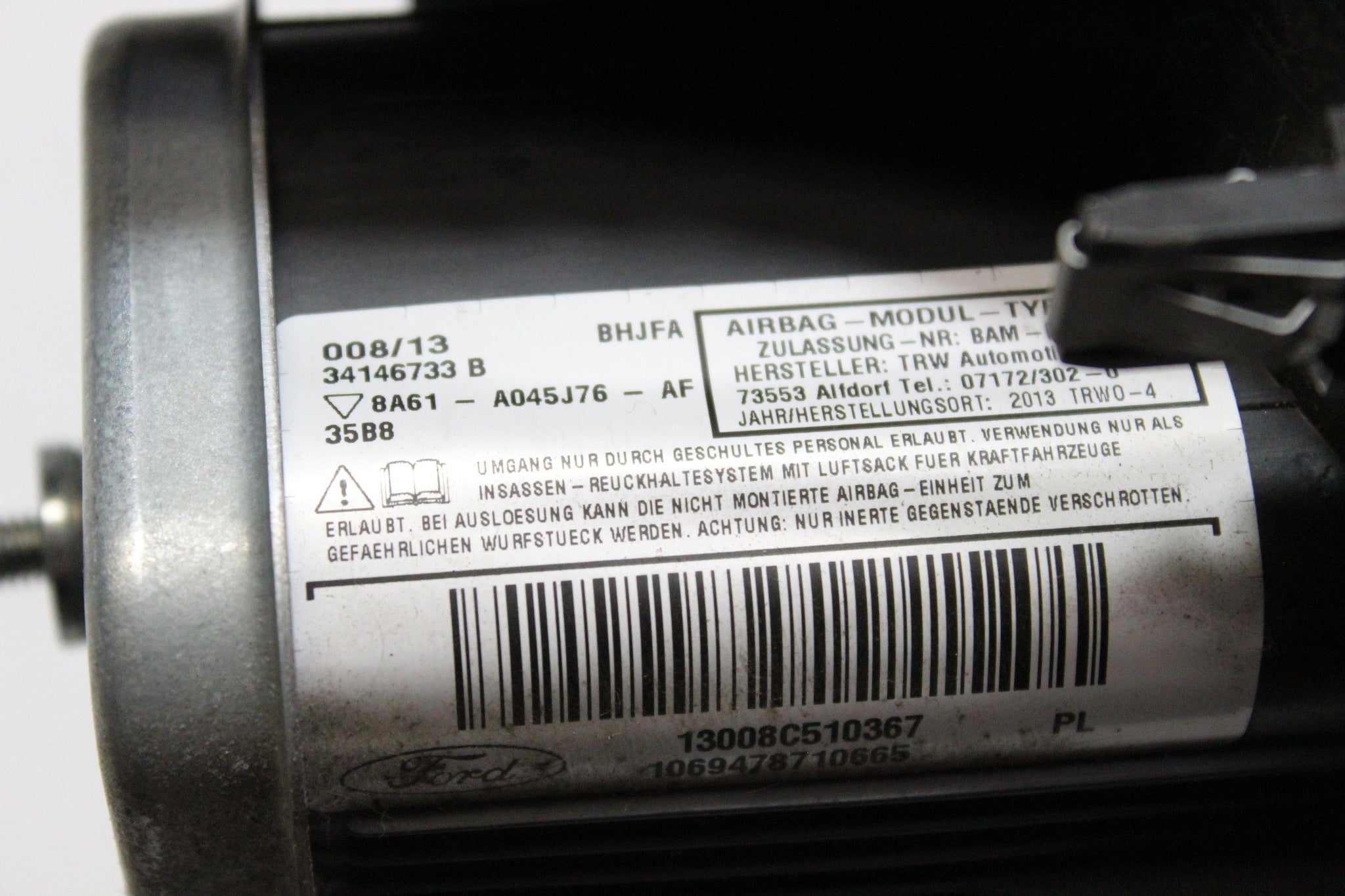 FORD FIESTA Knee Airbag 8A61A045J76AF