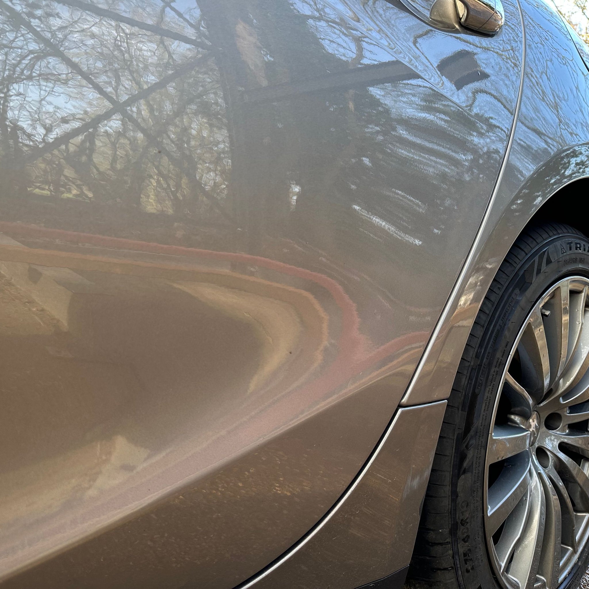 2017 MASERATI GHIBLI PASSENGER SIDE REAR COMPLETE DOOR