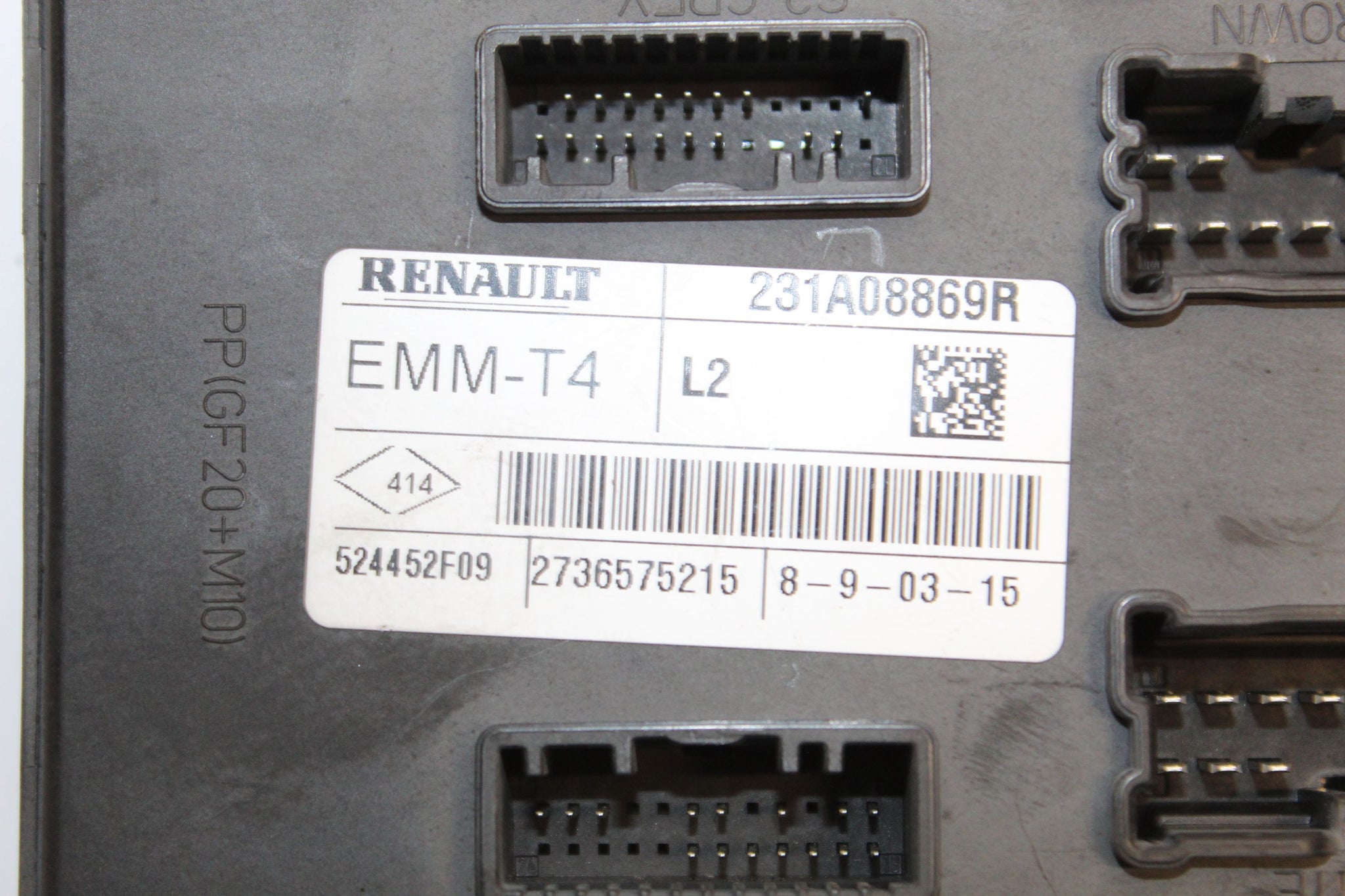 2015 RENAULT CAPTUR Door Central Lock Control Module 231A08869R