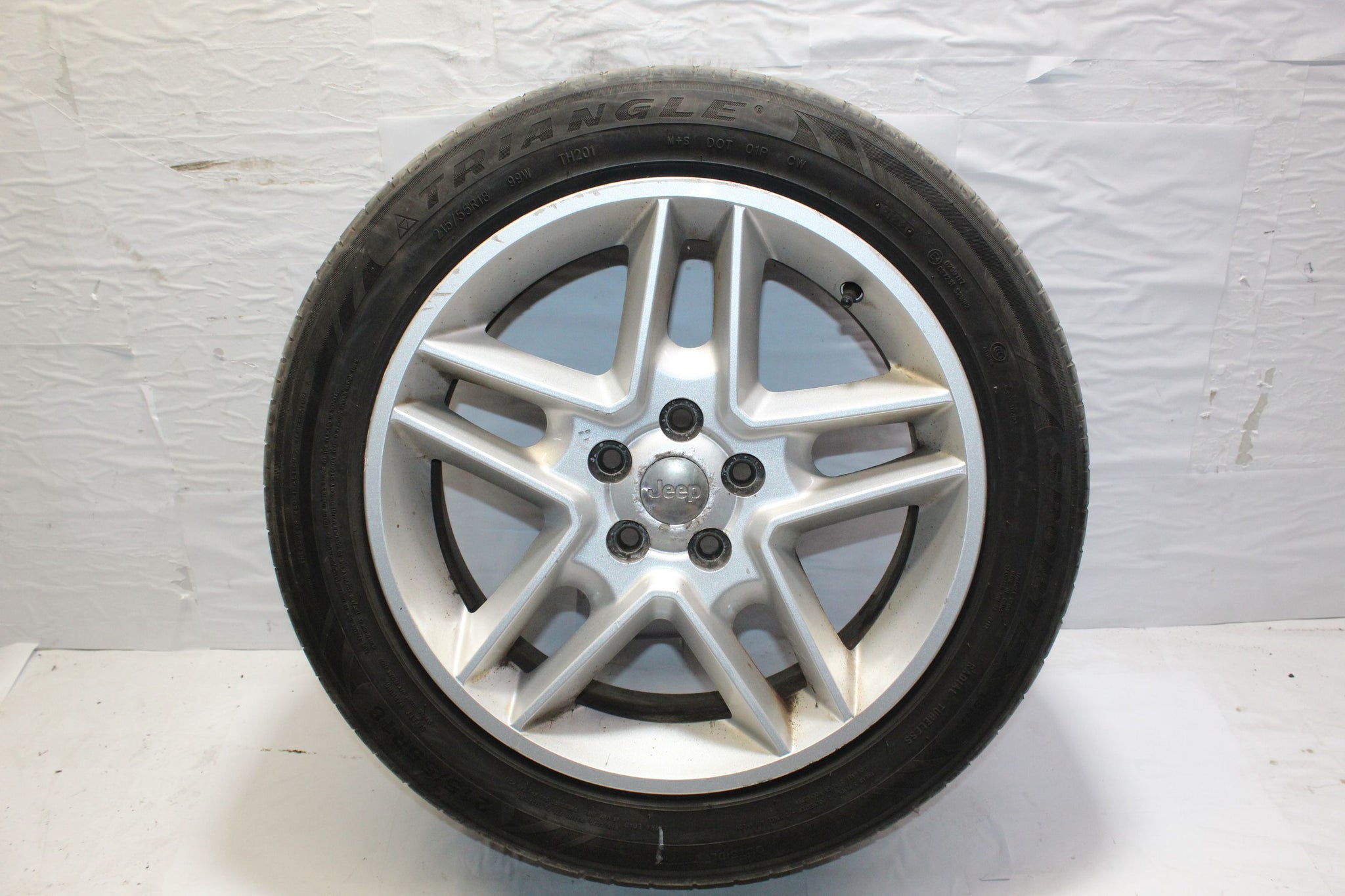 2014 JEEP COMPASS Alloy Wheel with Tyre 215/55 R17 2.4MM