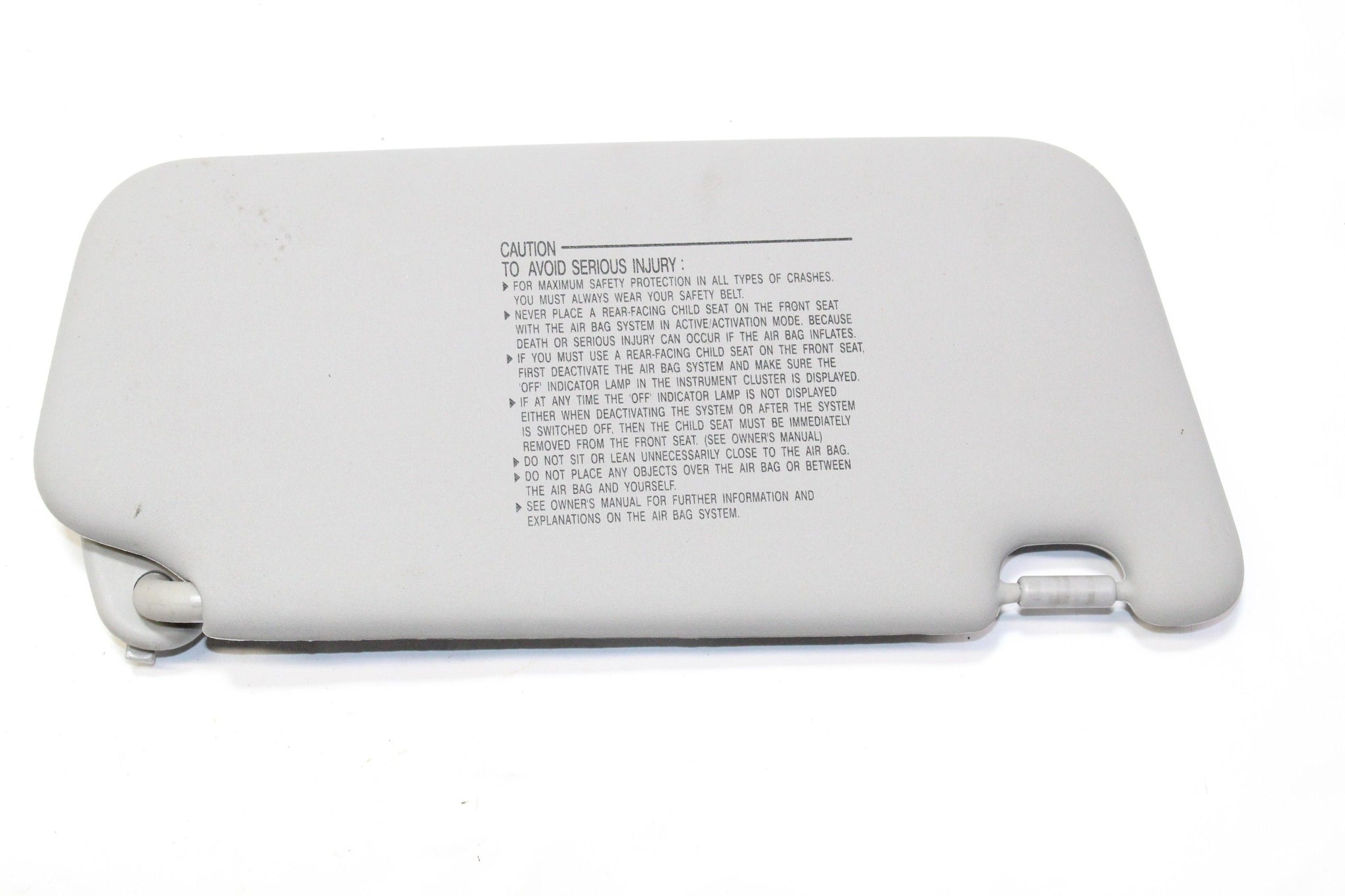2011 KIA RIO Left side Sun Visor