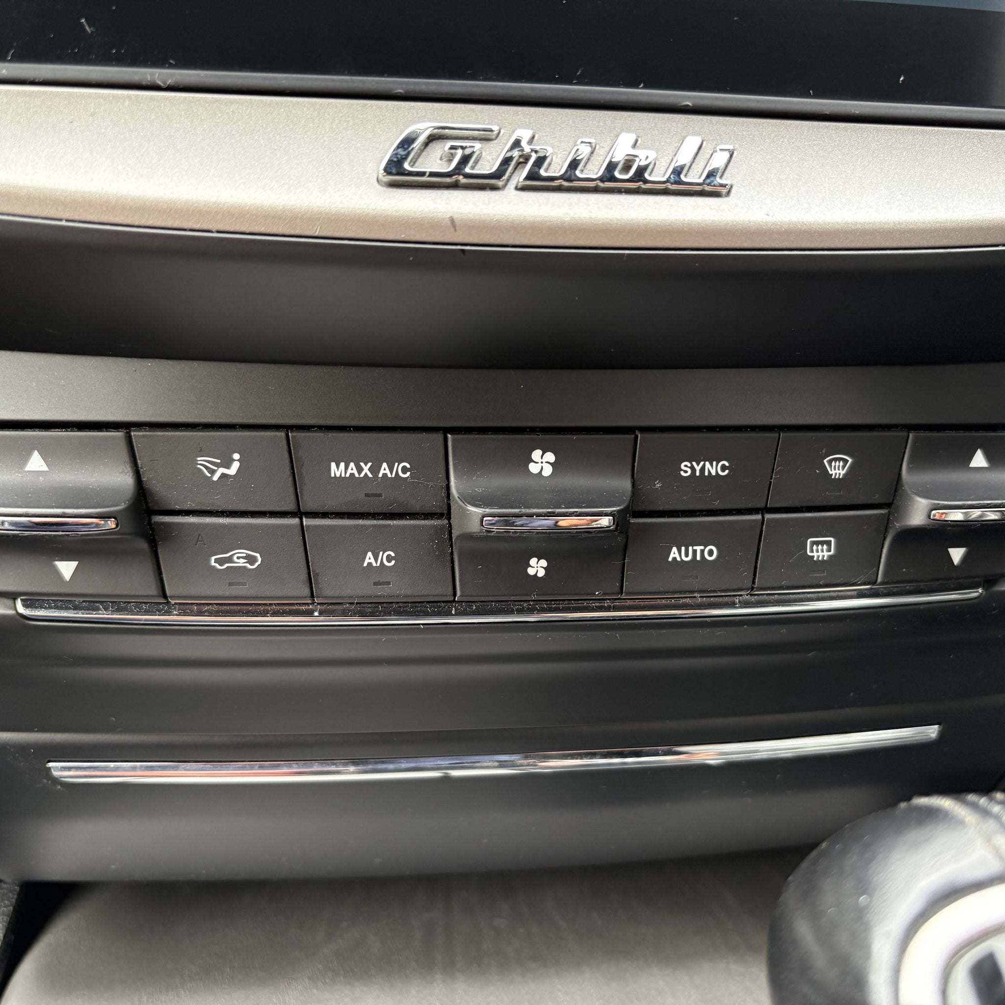 2017 MASERATI GHIBLI CLIMATE CONTROL PANEL SWITCH