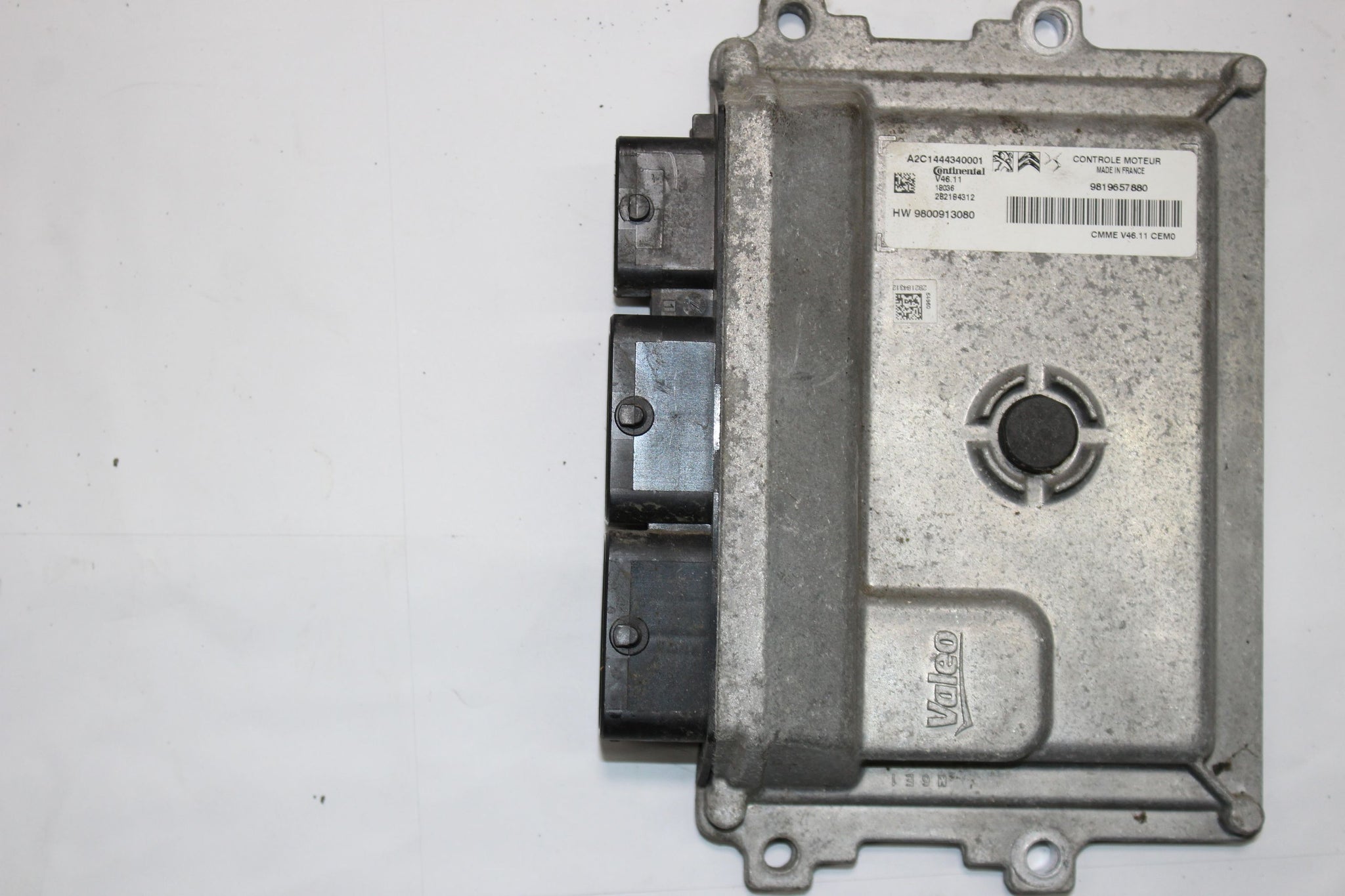 2018 CITROEN C4 CACTUS 1.2 Petrol Engine Control Module ECU 9819657880
