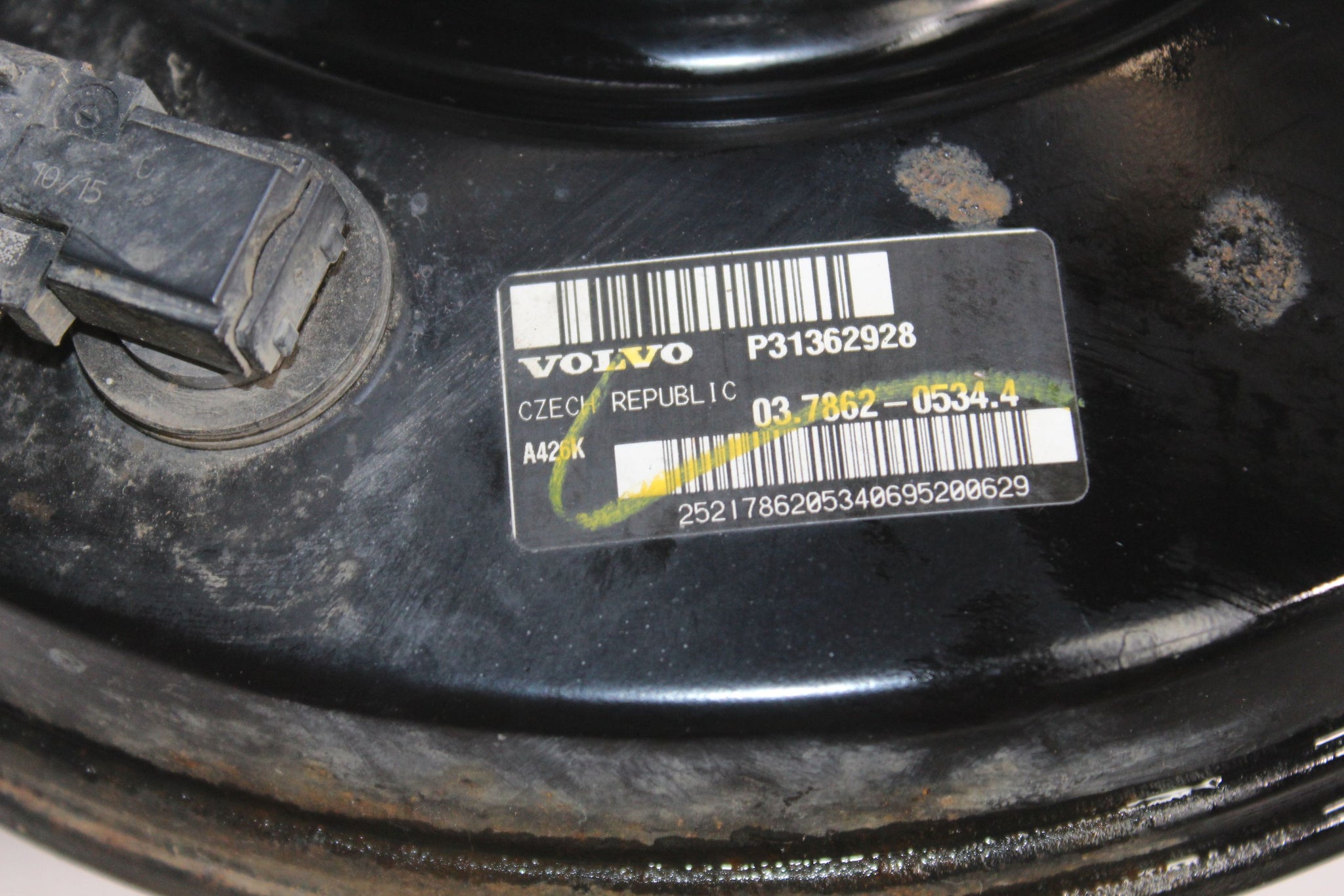 2015 VOLVO V40 1.6 Diesel Brake Servo Master Cylinder P31362928